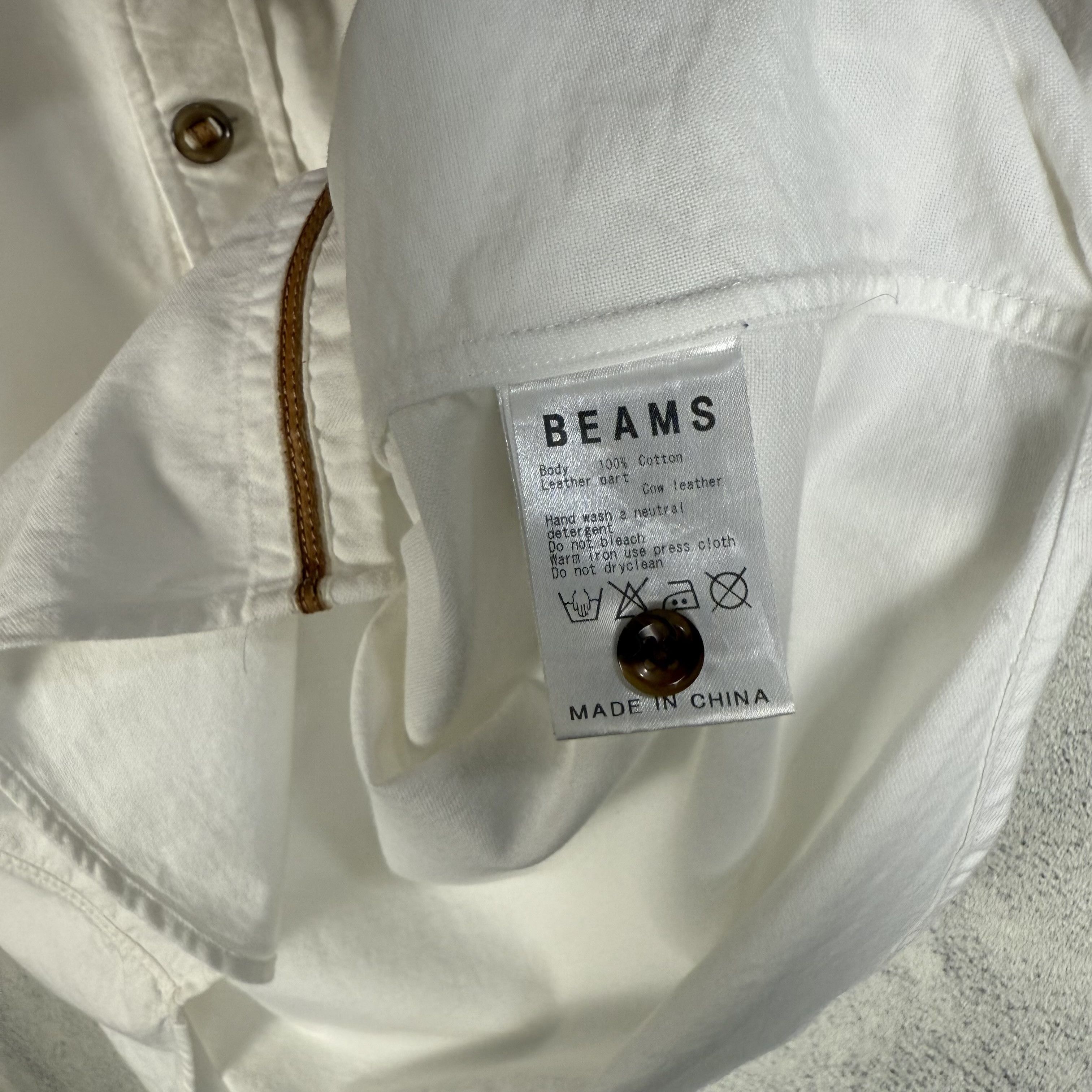 Beams Japan Beams Button Up Shirt Size US L / EU 52-54 / 3 - 6 Thumbnail