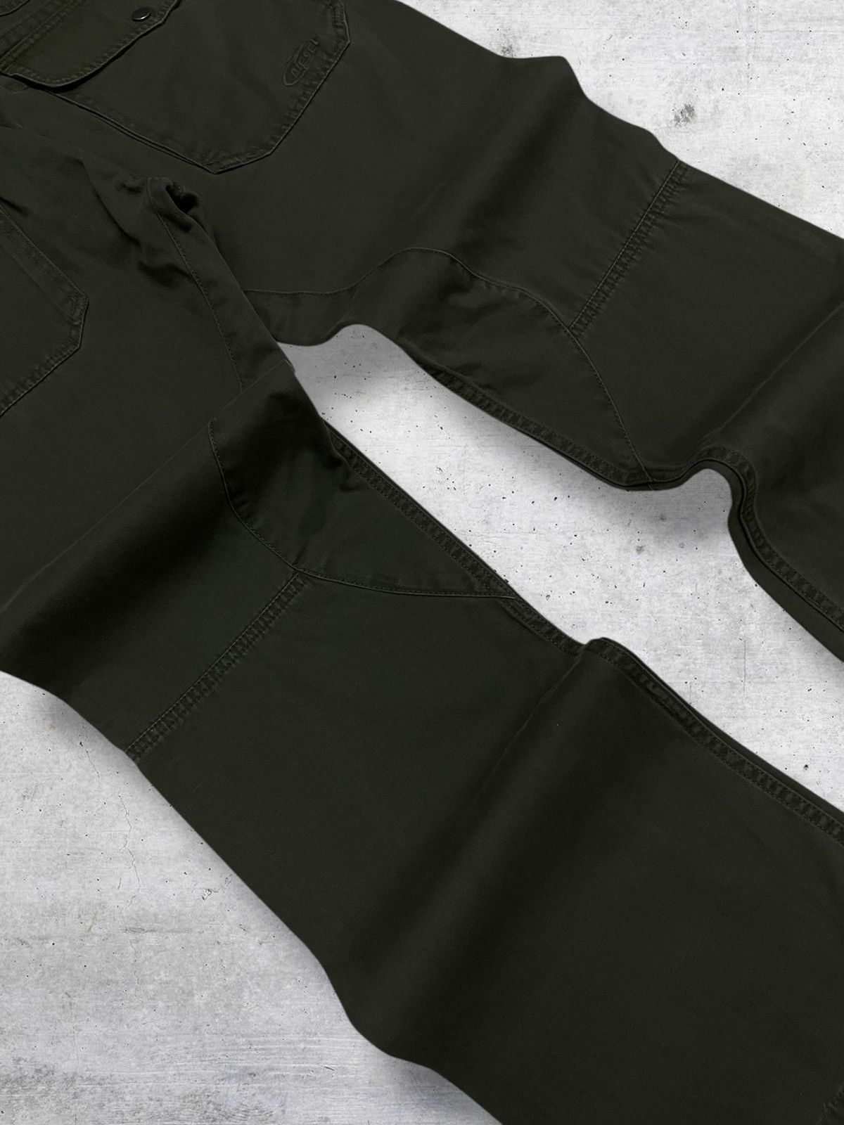 Diesel VINTAGE DIESEL INDUSTRY DESIGNER WORK WEAR UTILITY PANT Size US 31 - 13 Thumbnail