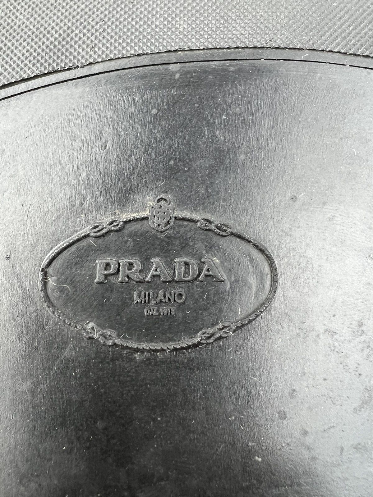 Prada PRADA MILANO Sandals Leather Shoes Straps Logo Black Men’s Size US 9 / EU 42 - 16 Thumbnail