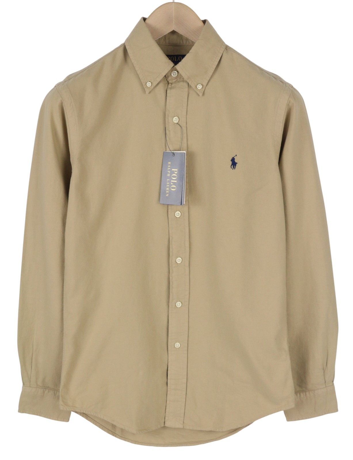 Ralph Lauren CORE REPLEN XS Brown Button-Down Neck Custom Fit 87027 Size US XS / EU 42 / 0 - 1 Thumbnail