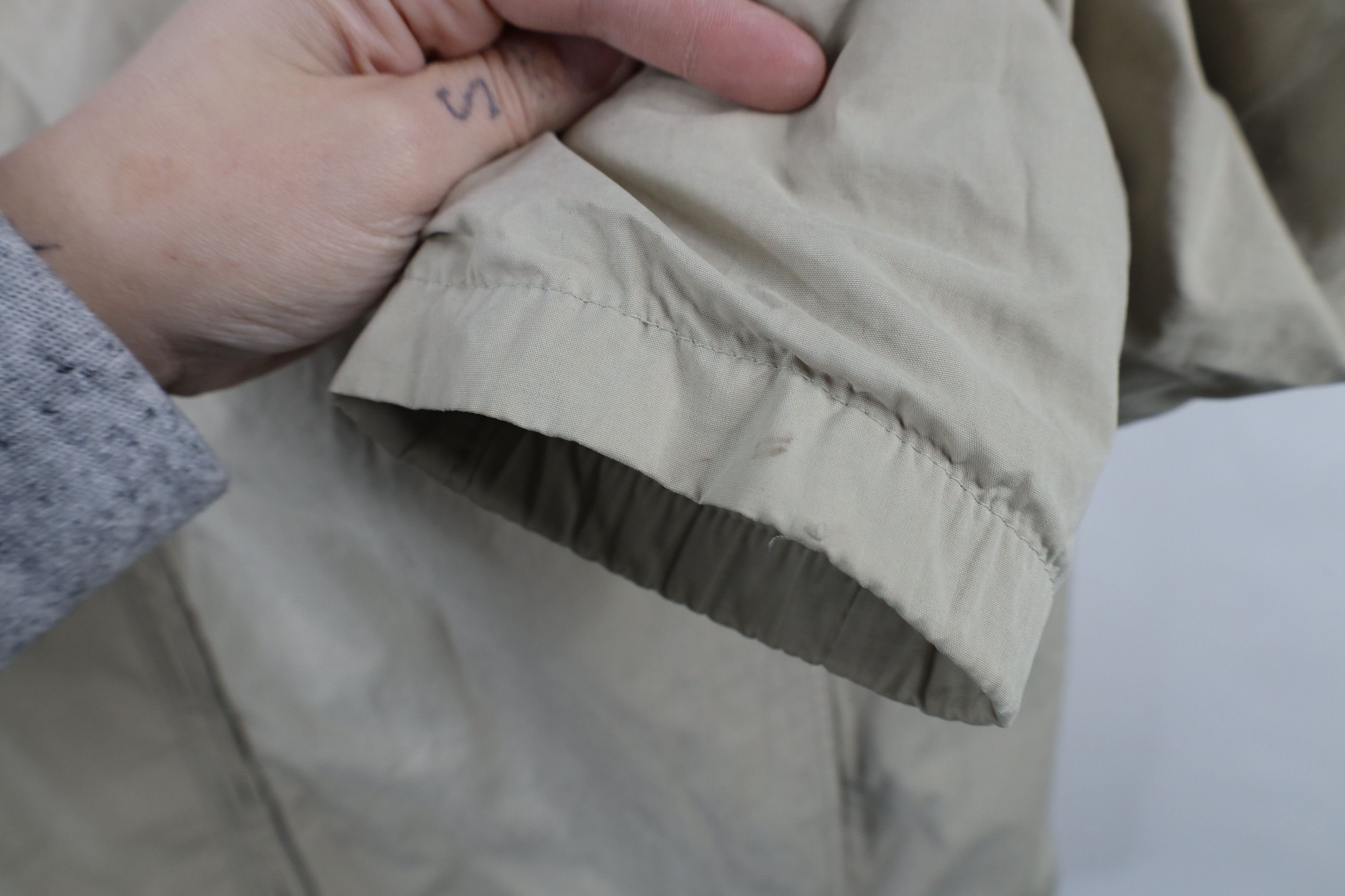 Columbia × Vintage Vintage 90s Columbia Lined Full Zip Bomber Jacket Beige Size US XL / EU 56 / 4 - 5 Thumbnail