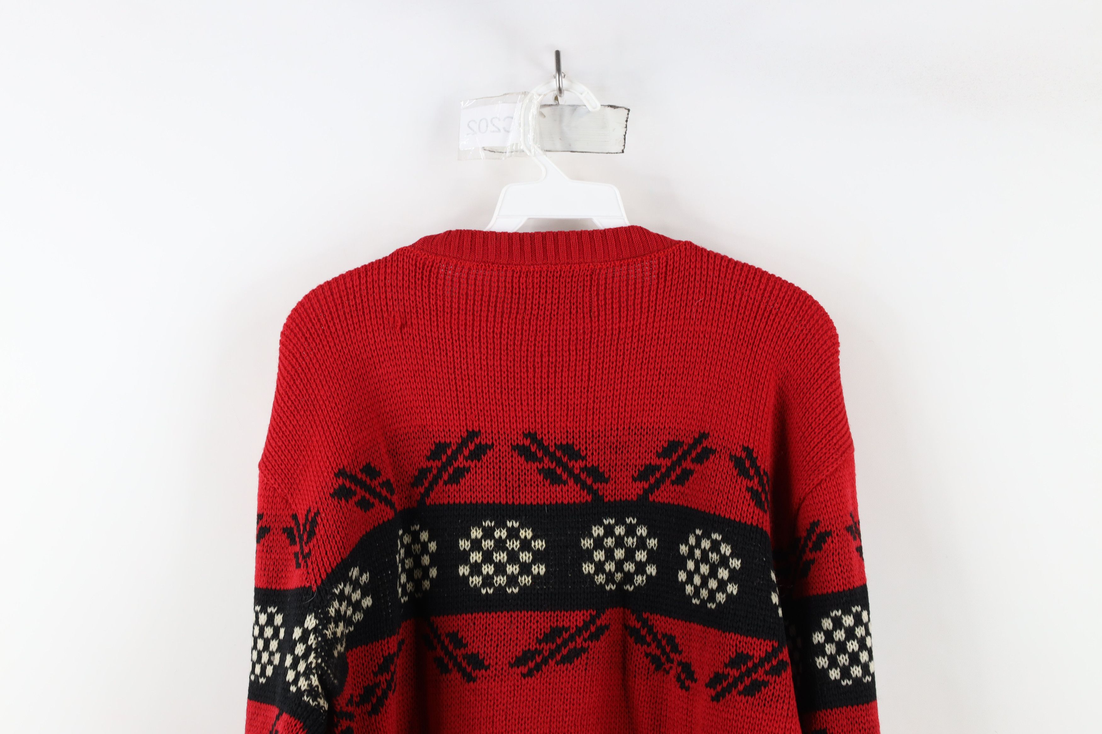 Vintage Vintage 50s 60s Streetwear Fair Isle Geometric Sweater USA Size US M / EU 48-50 / 2 - 14 Thumbnail