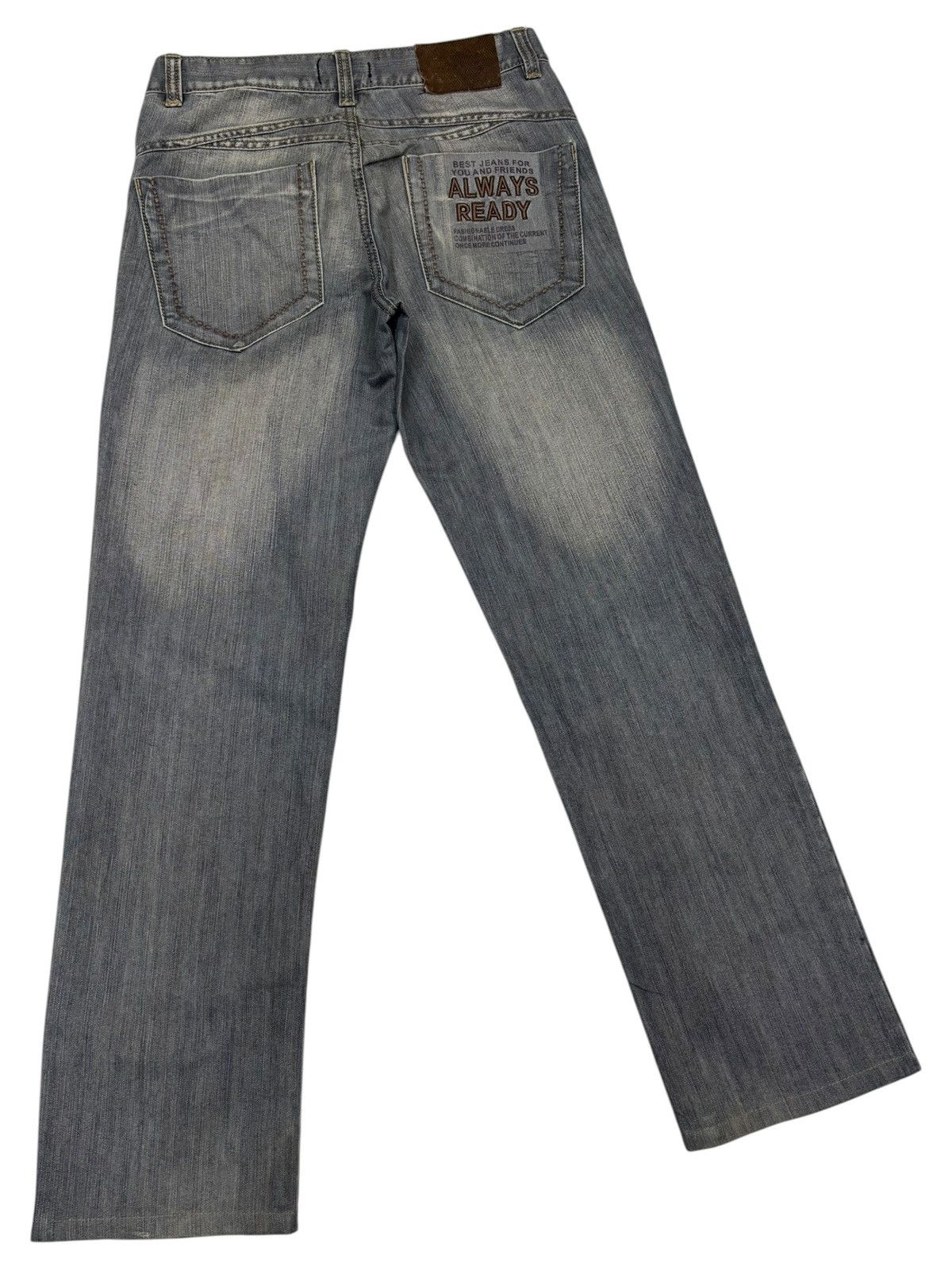 Dolce & Gabbana Dolce & Gabbana Faded Grey Distressed Denim Jeans Size US 30 / EU 46 - 4 Thumbnail