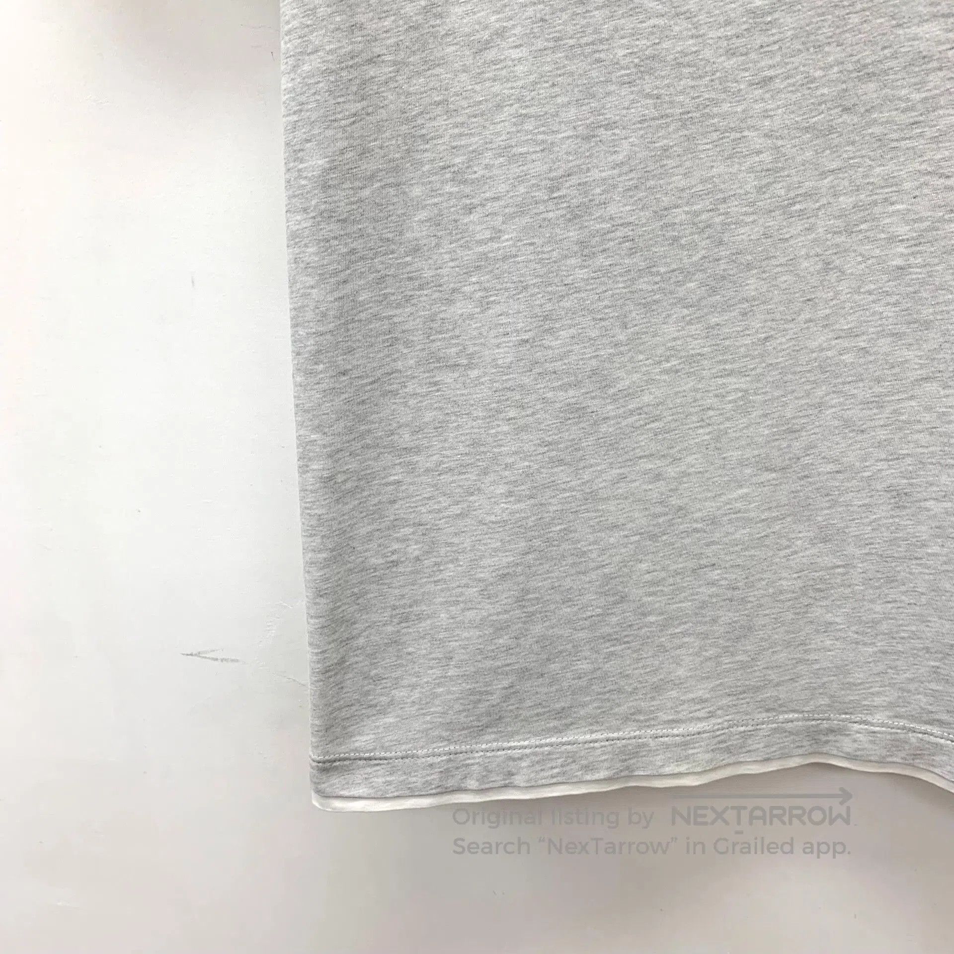Brunello Cucinelli Brunello Cucinelli Gray Cotton Crew Neck T-shirt. Size US L / EU 52-54 / 3 - 4 Thumbnail