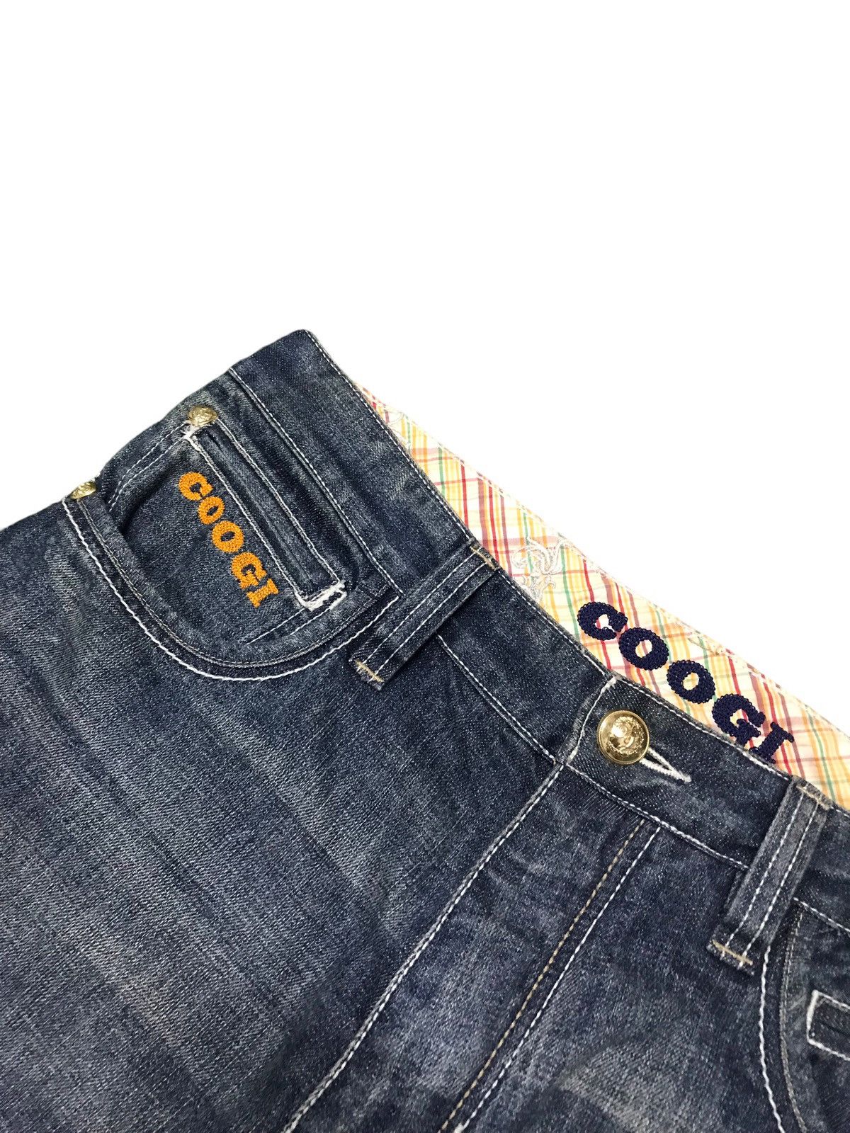 Affliction 🔥🔥Crazy Rare Affliction Style Coogi Y2K Embroidery Jeans Size US 38 / EU 54 - 5 Thumbnail