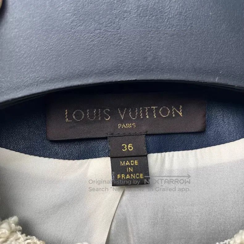 Louis Vuitton Louis Vuitton Shearling Tweed Jacket Size XS / US 0-2 / IT 36-38 - 3 Thumbnail
