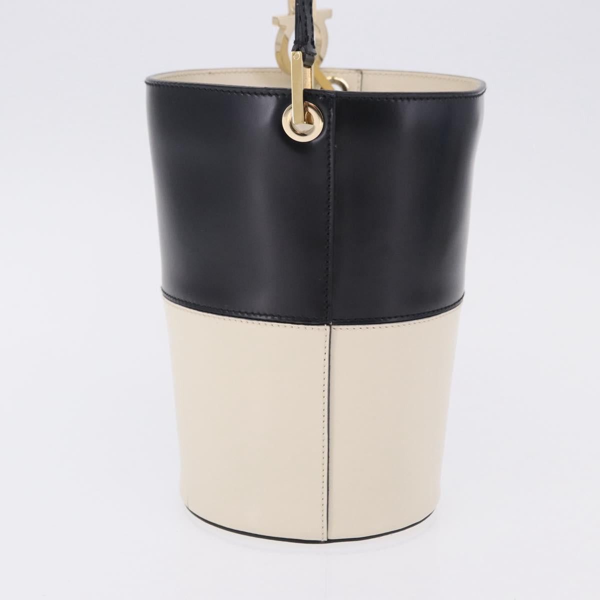 Salvatore Ferragamo Salvatore Ferragamo Gancini Shoulder Bag Leather Ivory Gold Size ONE SIZE - 3 Thumbnail