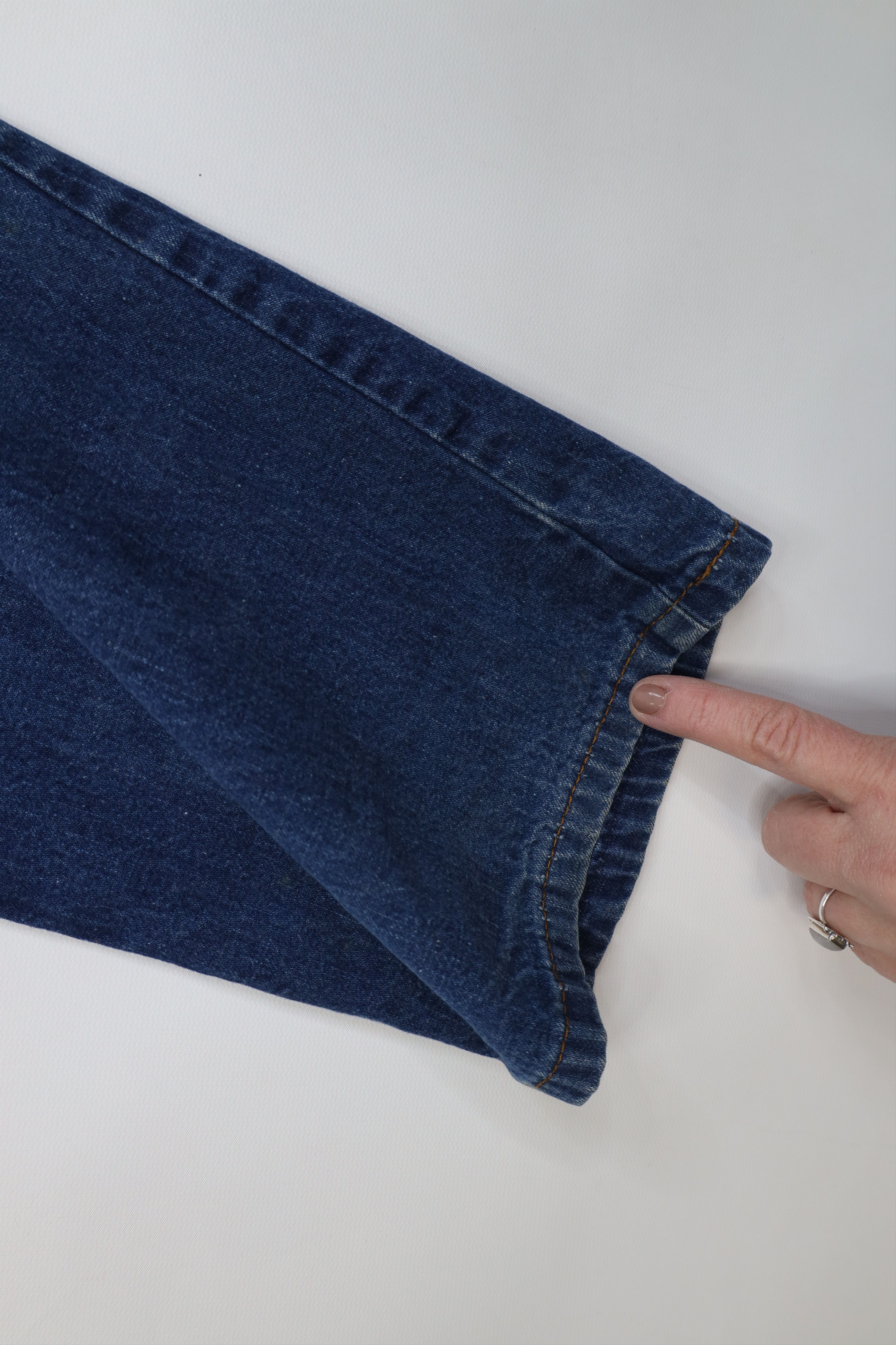 Levi's Vintage 70s Levis Orange Tab High Waist Straight Leg Jeans Size 26" / US 2 / IT 38 - 13 Thumbnail