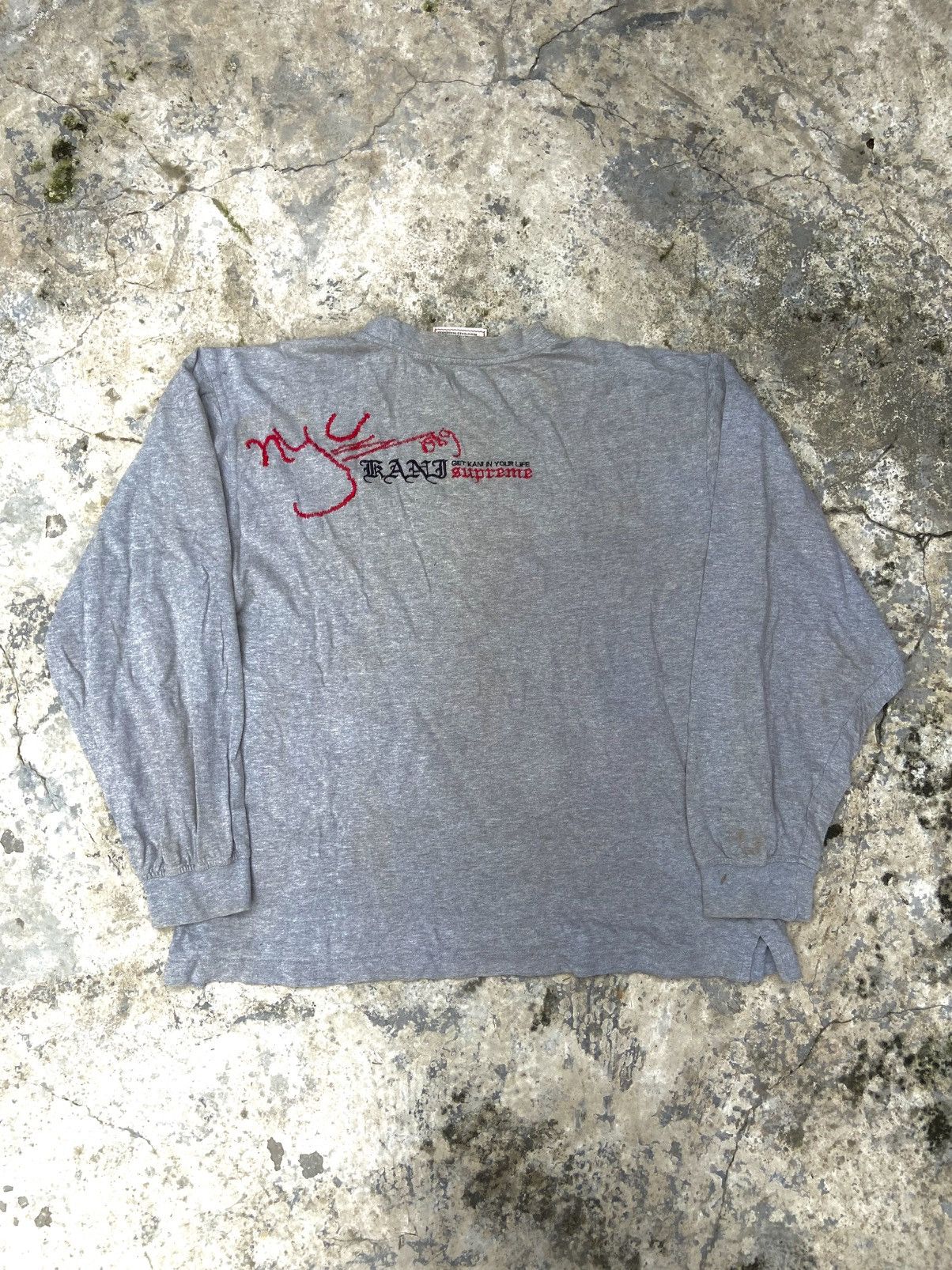 Karl Kani VTG 90s KARL KANI long sleeve t-shirt Size US M / EU 48-50 / 2 - 3 Thumbnail