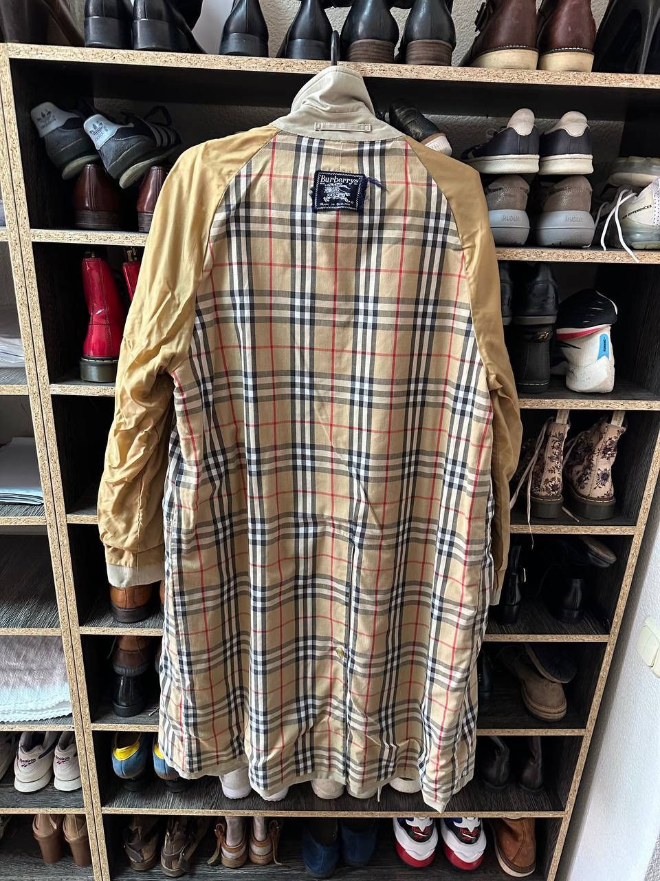 Burberry Burberrys vintage nova check lined men’s trench coat jacket Size US XXL / EU 58 / 5 - 25 Thumbnail