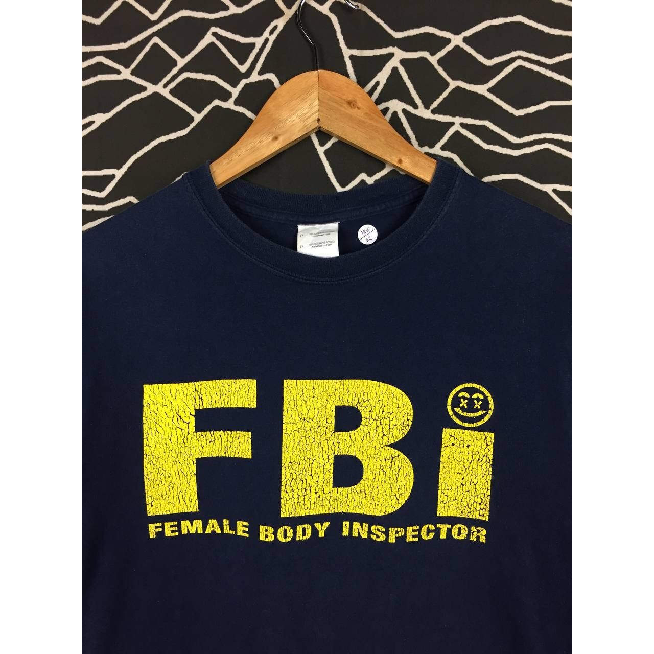 Vintage Vtg Y2K FBI Female Body Inspector Parody Tee Size S Size US S / EU 44-46 / 1 - 3 Thumbnail