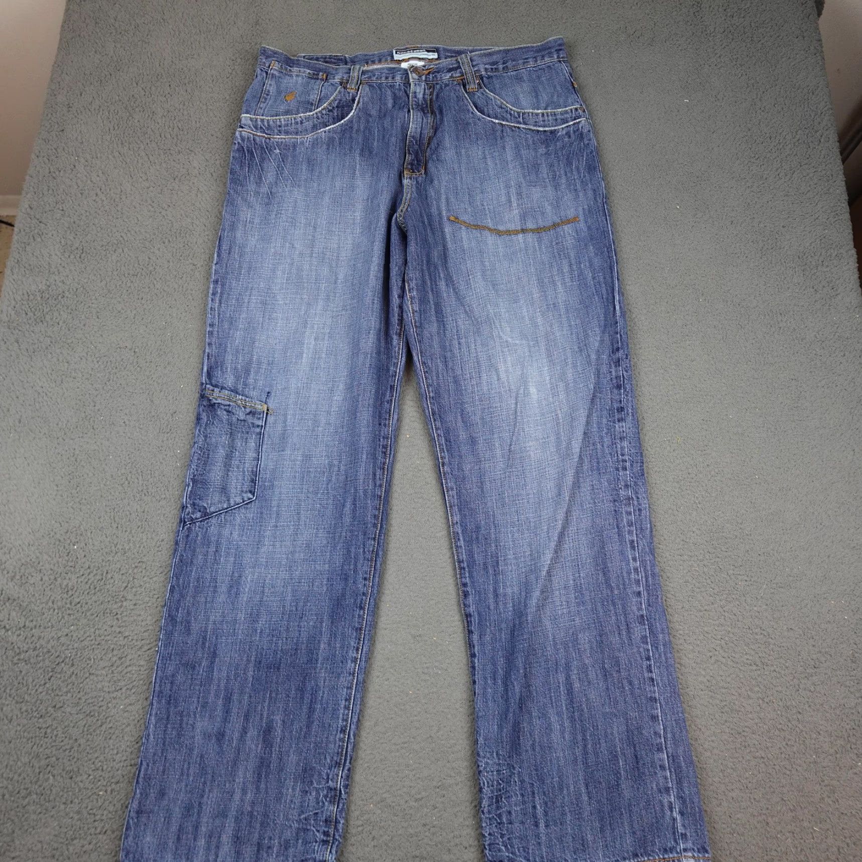 Rocawear VINTAGE Rocawear Jeans Mens 38x34 Blue Relaxed Fit Baggy Denim Skate Y2k Size US 38 / EU 54 - 2 Thumbnail