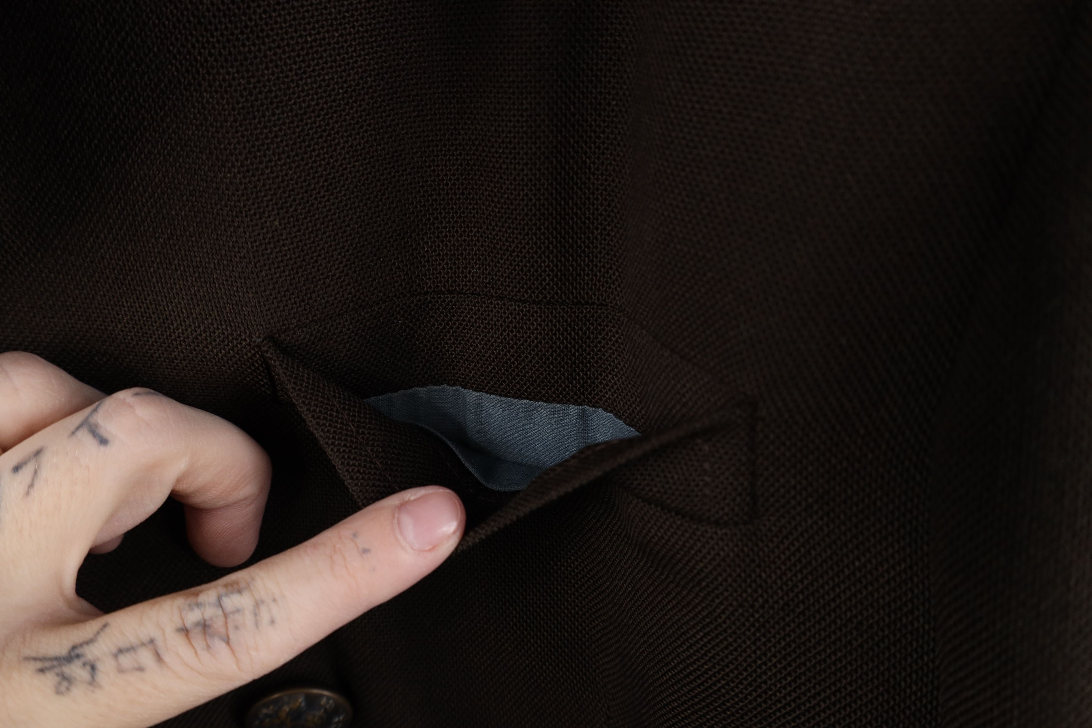 Vintage Vintage 50s 60s Macys Double Breasted Blazer Suit Jacket USA Size US XXL / EU 58 / 5 - 7 Thumbnail