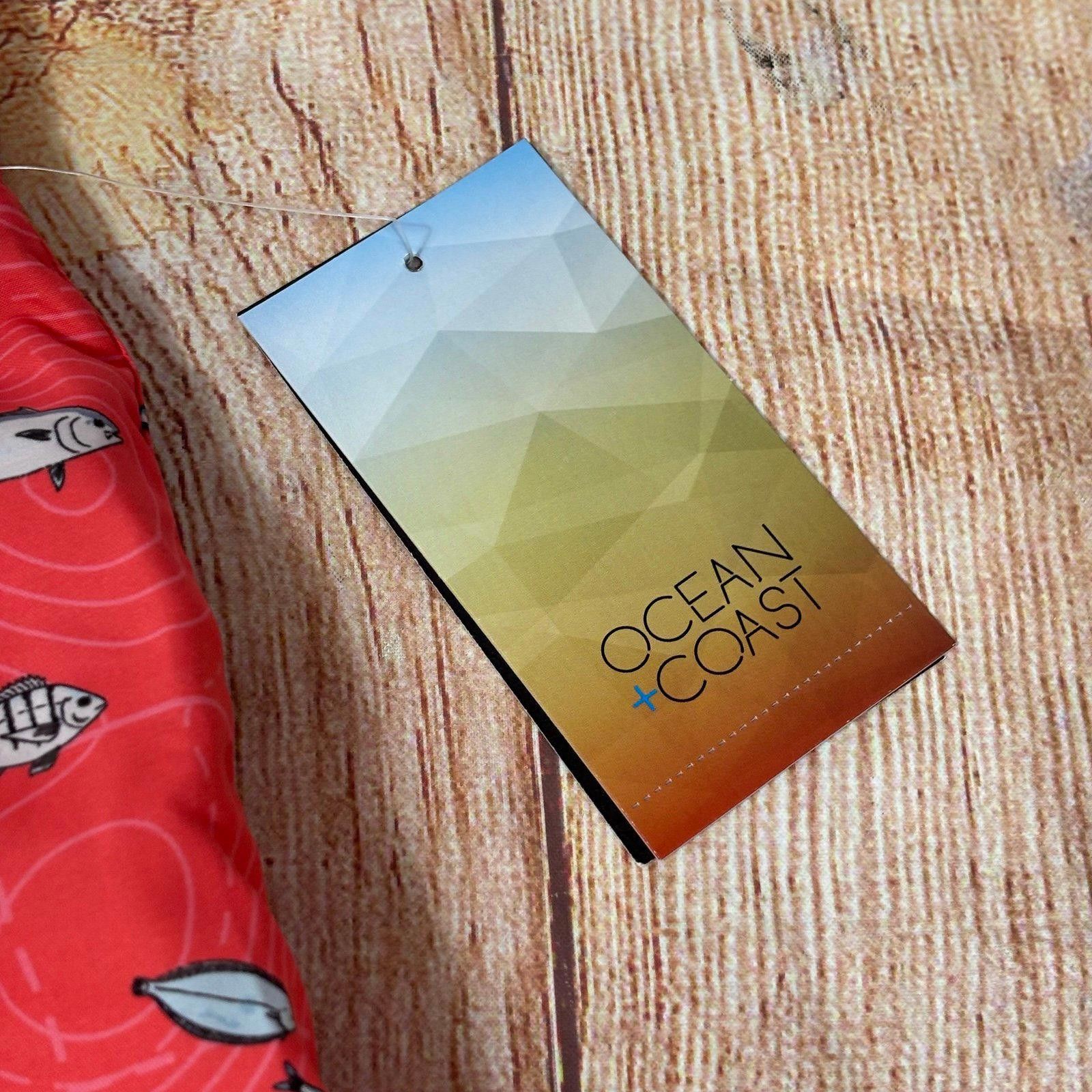Other Ocean + Coast Red Fish Pattern Swim Shorts Boys Large NWT Size US 26 / EU 42 - 3 Thumbnail
