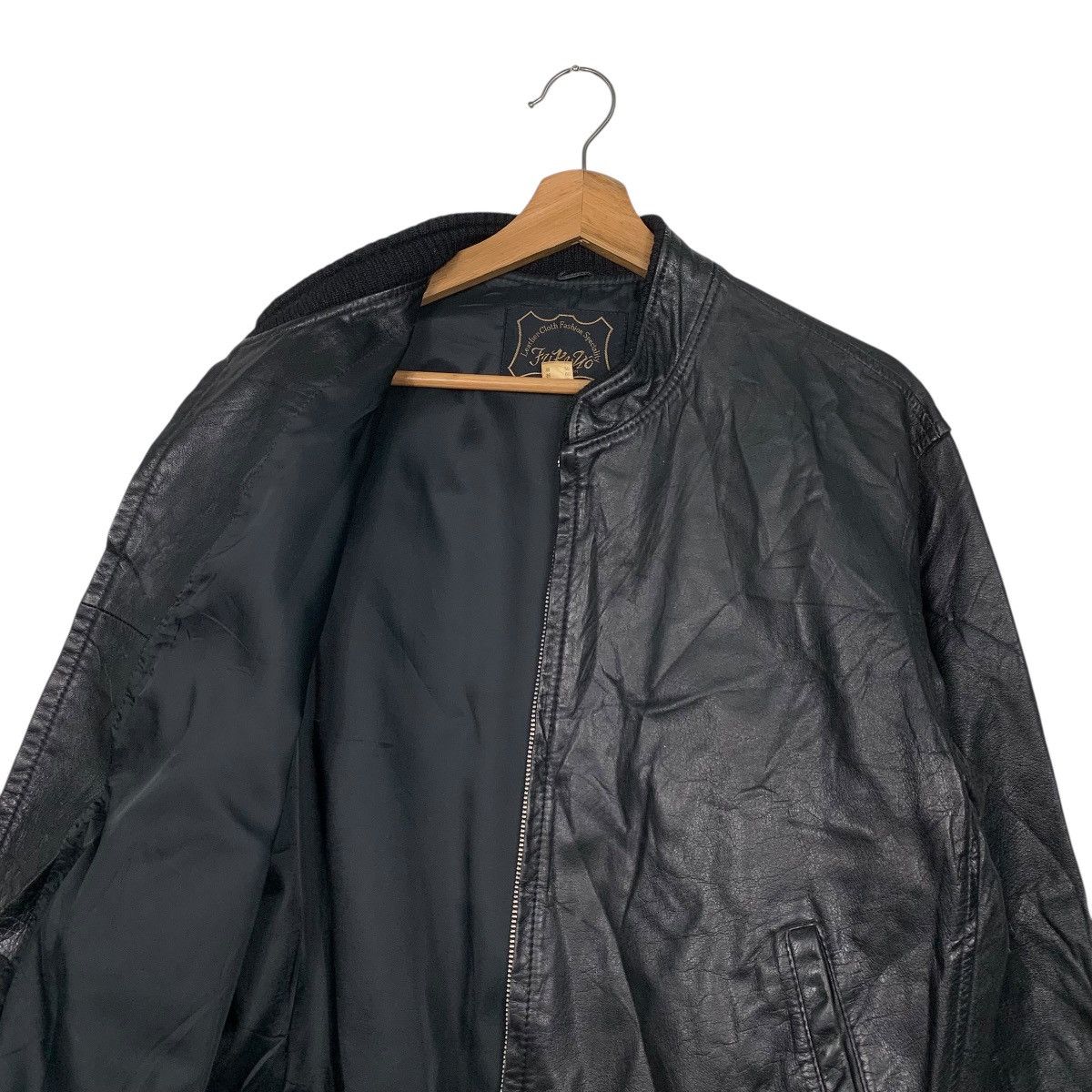 Japanese Brand Japanese Brand Fukuyo Bomber Leather Jacket Size US M / EU 48-50 / 2 - 10 Thumbnail