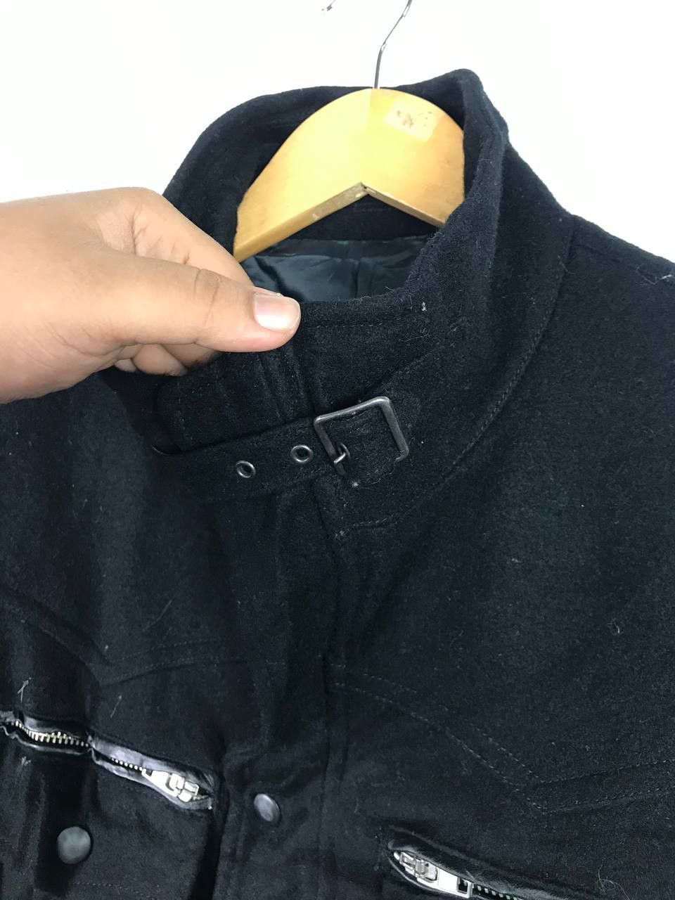 Comme Ca Ism × Japanese Brand × Vintage Very rare Comme Ca Ism Rare Design Wool Jacket Size US L / EU 52-54 / 3 - 4 Thumbnail