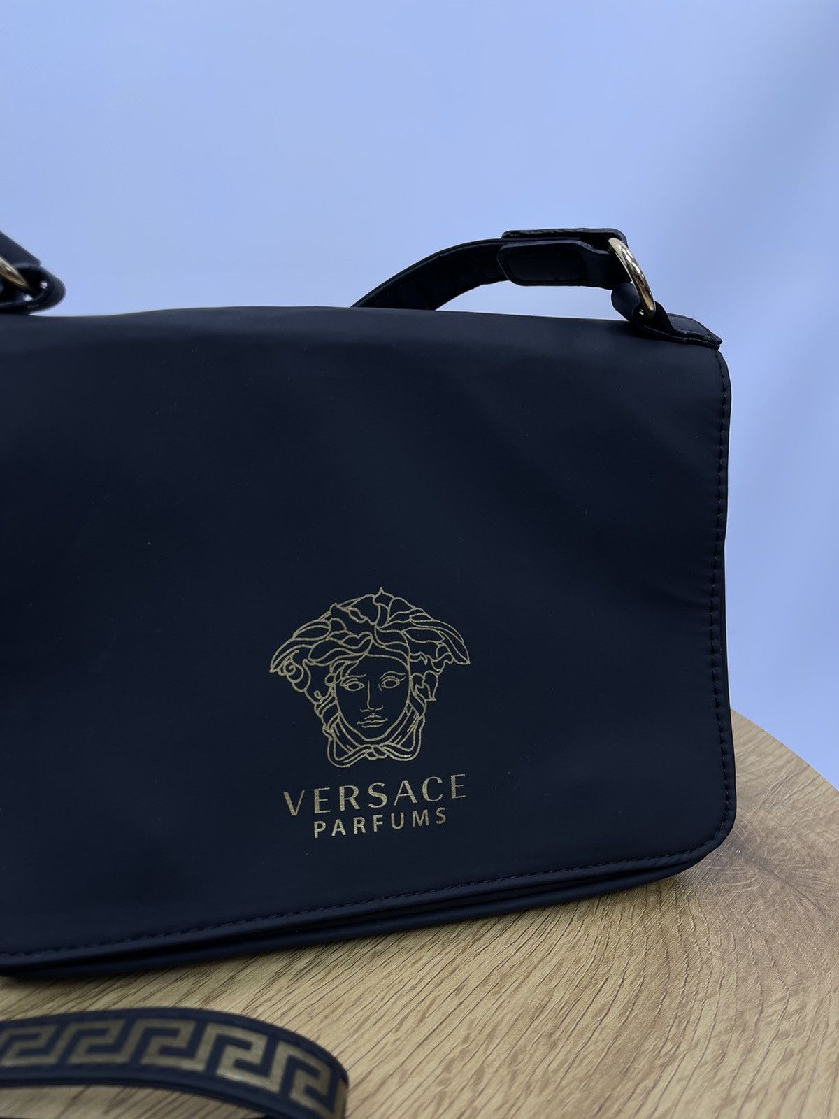 Versace Versace Fragrance Crossbody Bag Vegan Leather Small Size Size ONE SIZE - 3 Thumbnail