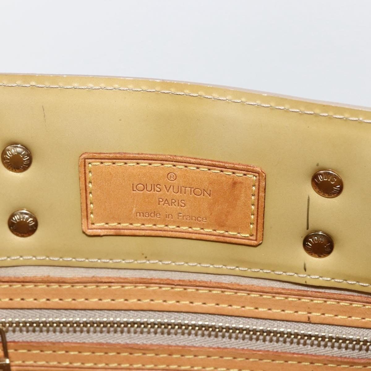 Louis Vuitton Louis Vuitton Monogram Vernis Reade PM Handbag Beige Size ONE SIZE - 10 Thumbnail