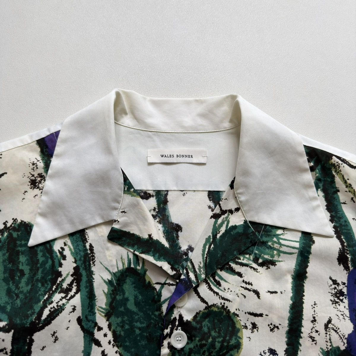 Wales Bonner ‘Highlife’ Floral Print Bowling Shirt Size US M / EU 48-50 / 2 - 7 Thumbnail