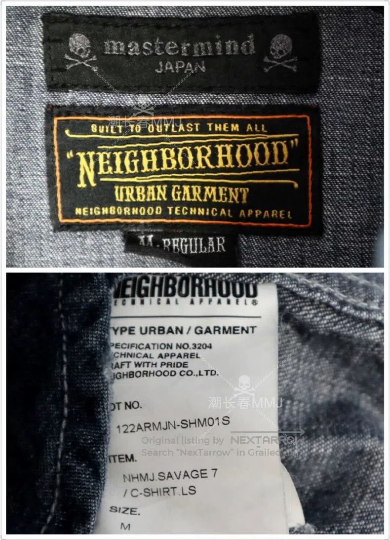 Neighborhood Neighborhood Denim Shirt Size US M / EU 48-50 / 2 - 9 Thumbnail