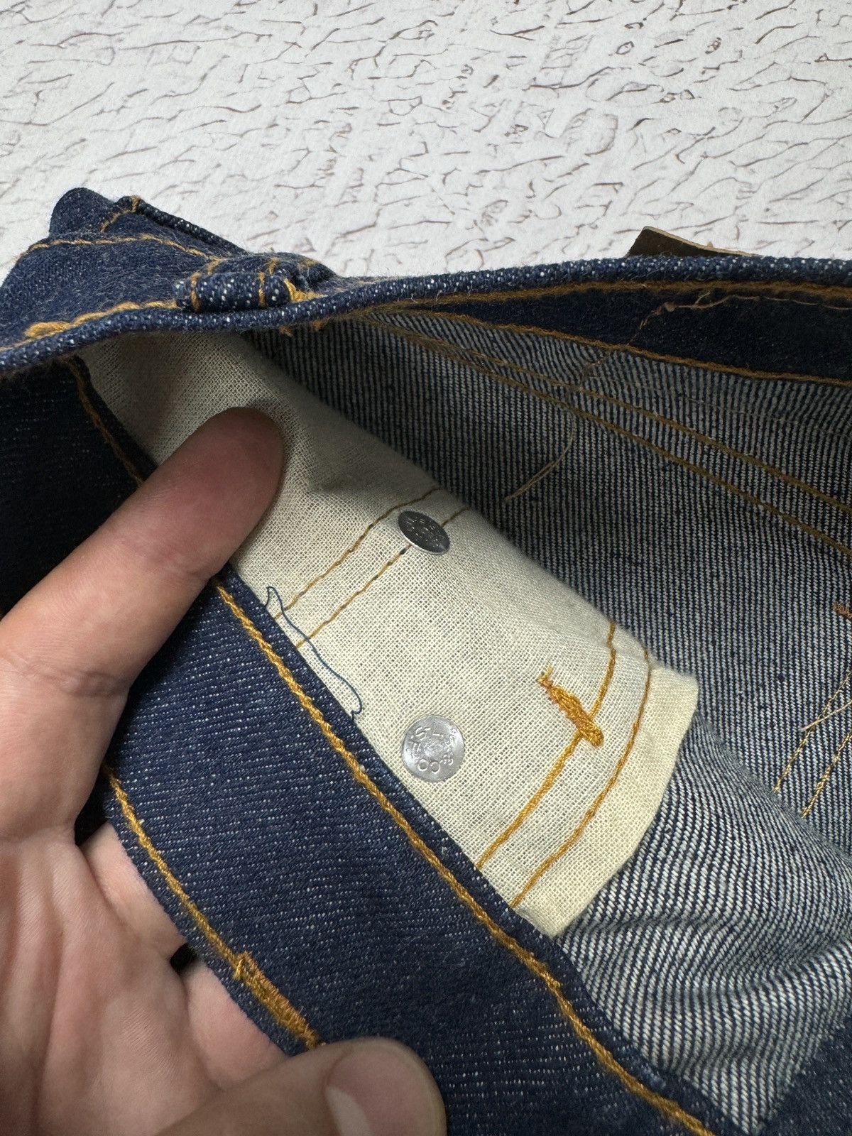 Levi's Levi’s vintage indigo blue straight denim jeans pants Size US 31 - 9 Thumbnail