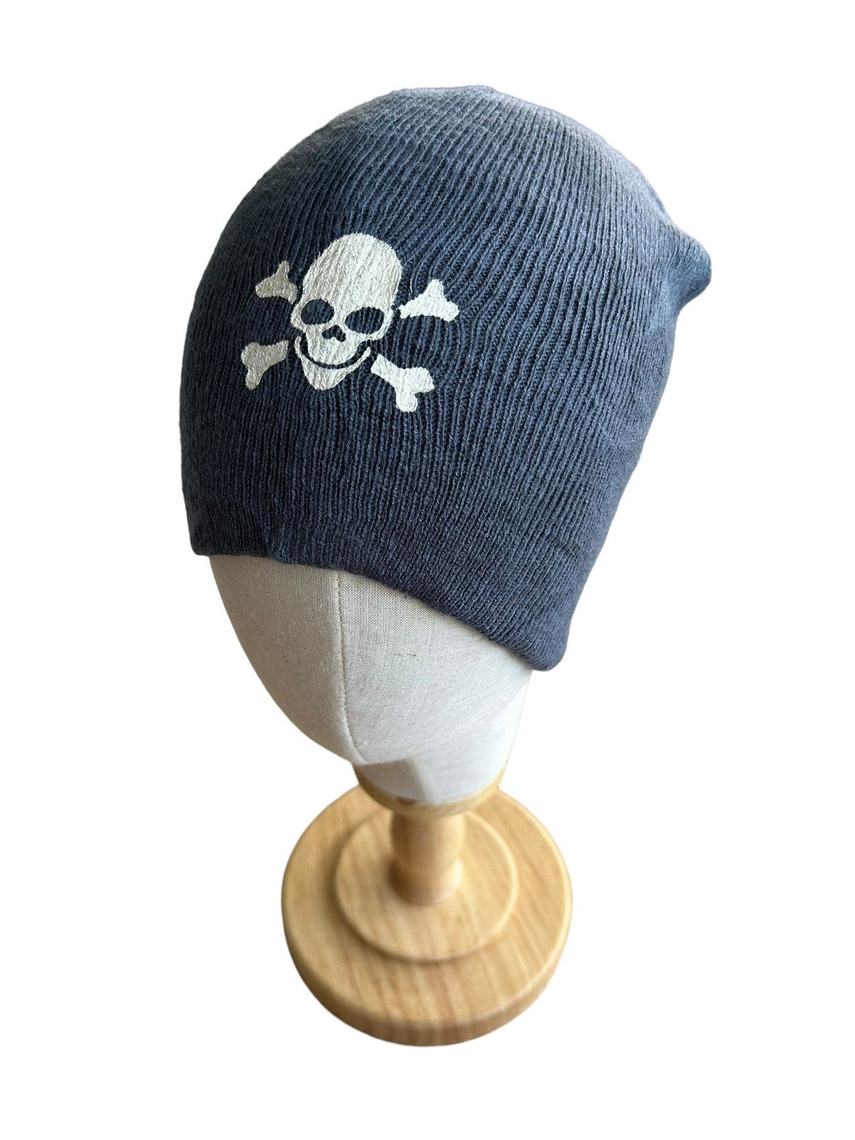 Other Unknown Skull Punk Bindage Beanie Hats Size ONE SIZE - 2 Thumbnail