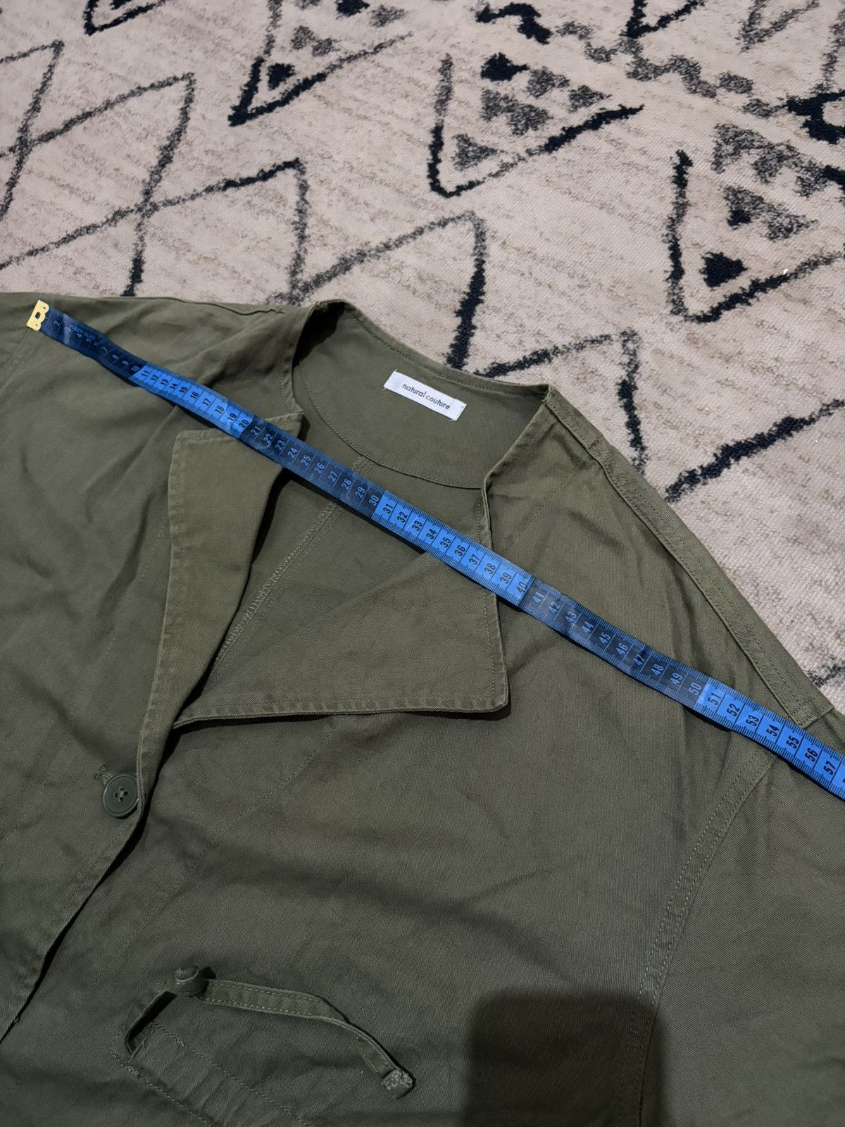 Japanese Brand Japanese Natural Couture Women Army Parka Jacket Size L / US 10 / IT 46 - 15 Thumbnail