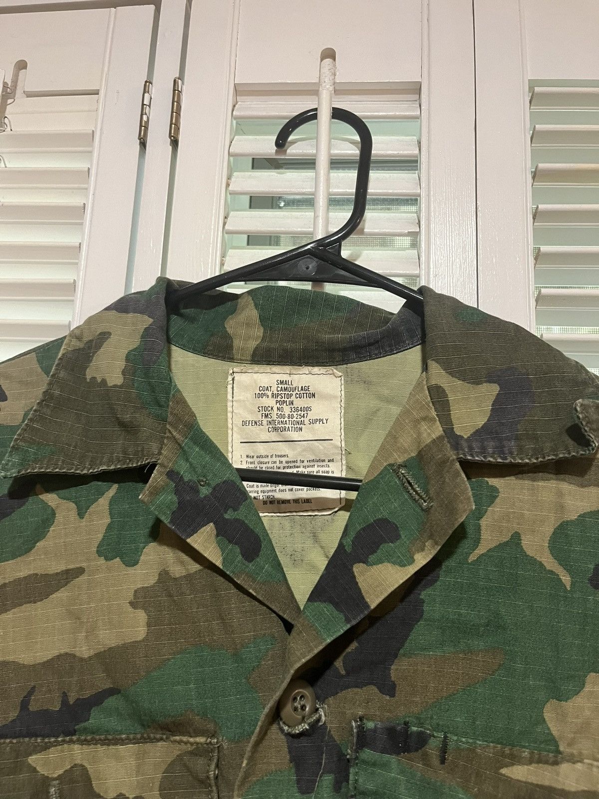 Vintage 1990s Woodland camo army jacket Size US M / EU 48-50 / 2 - 4 Thumbnail