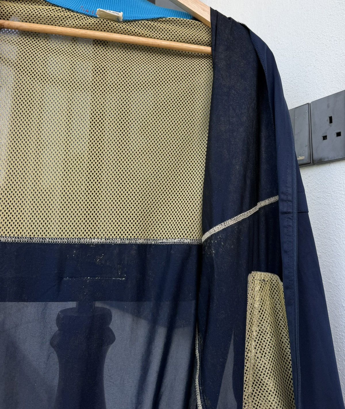 Nike VTG 80s Nike JacketJapan Navy Mesh Lined Archive Windbreaker Size US XL / EU 56 / 4 - 9 Thumbnail