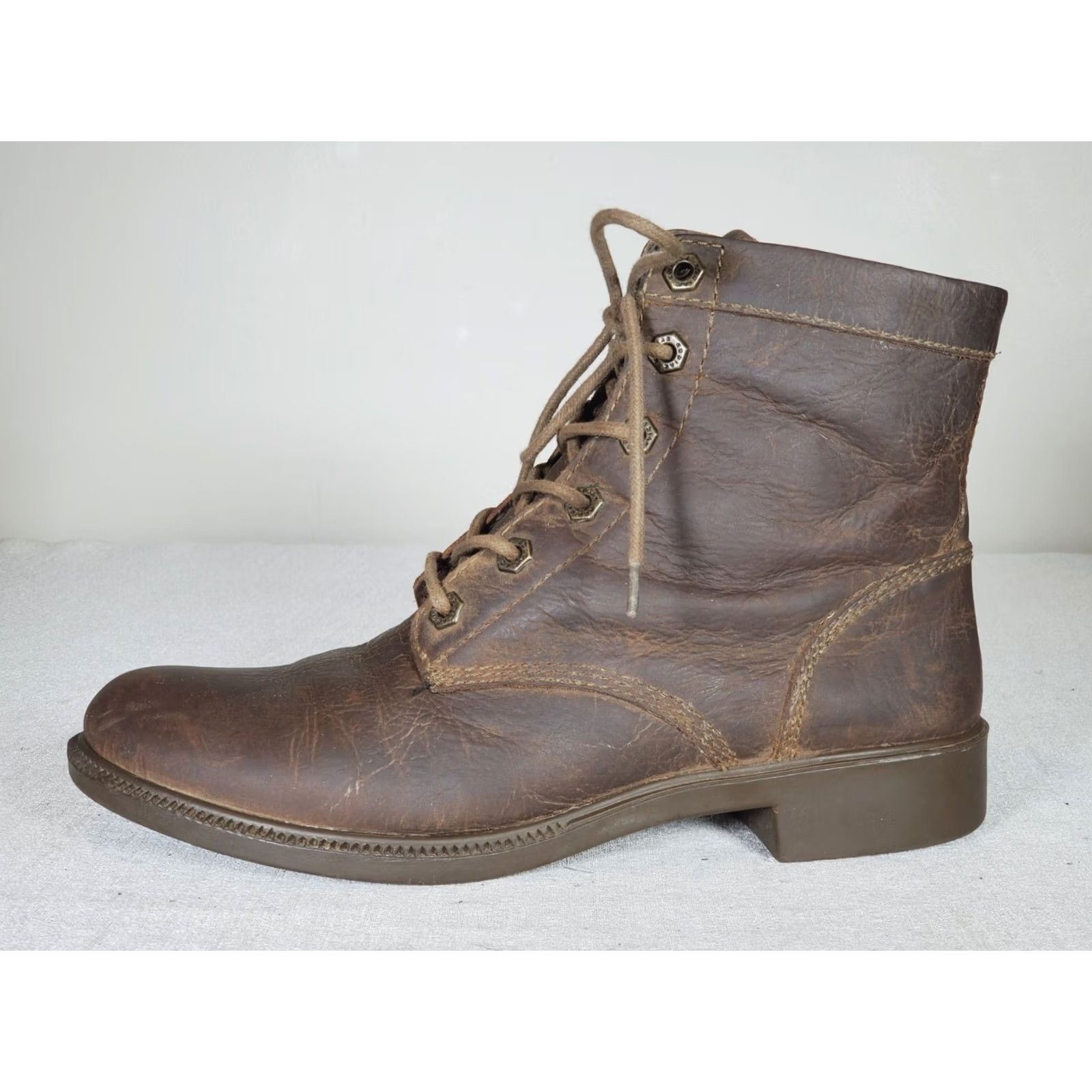 Vintage Kodiak Boots Womens Brown Original Waterproof All Season Leather 419064OG Women Size US 10 / IT 40 - 5 Thumbnail