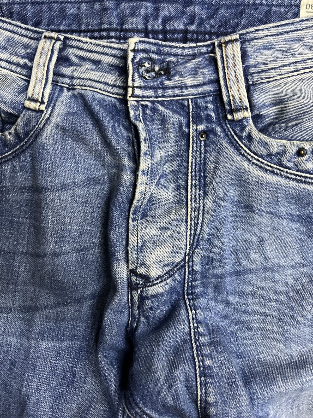 Diesel 2000s Diesel Punk Studded Washed Selvedge Denim Timmen Jeans Size US 32 / EU 48 - 11 Thumbnail