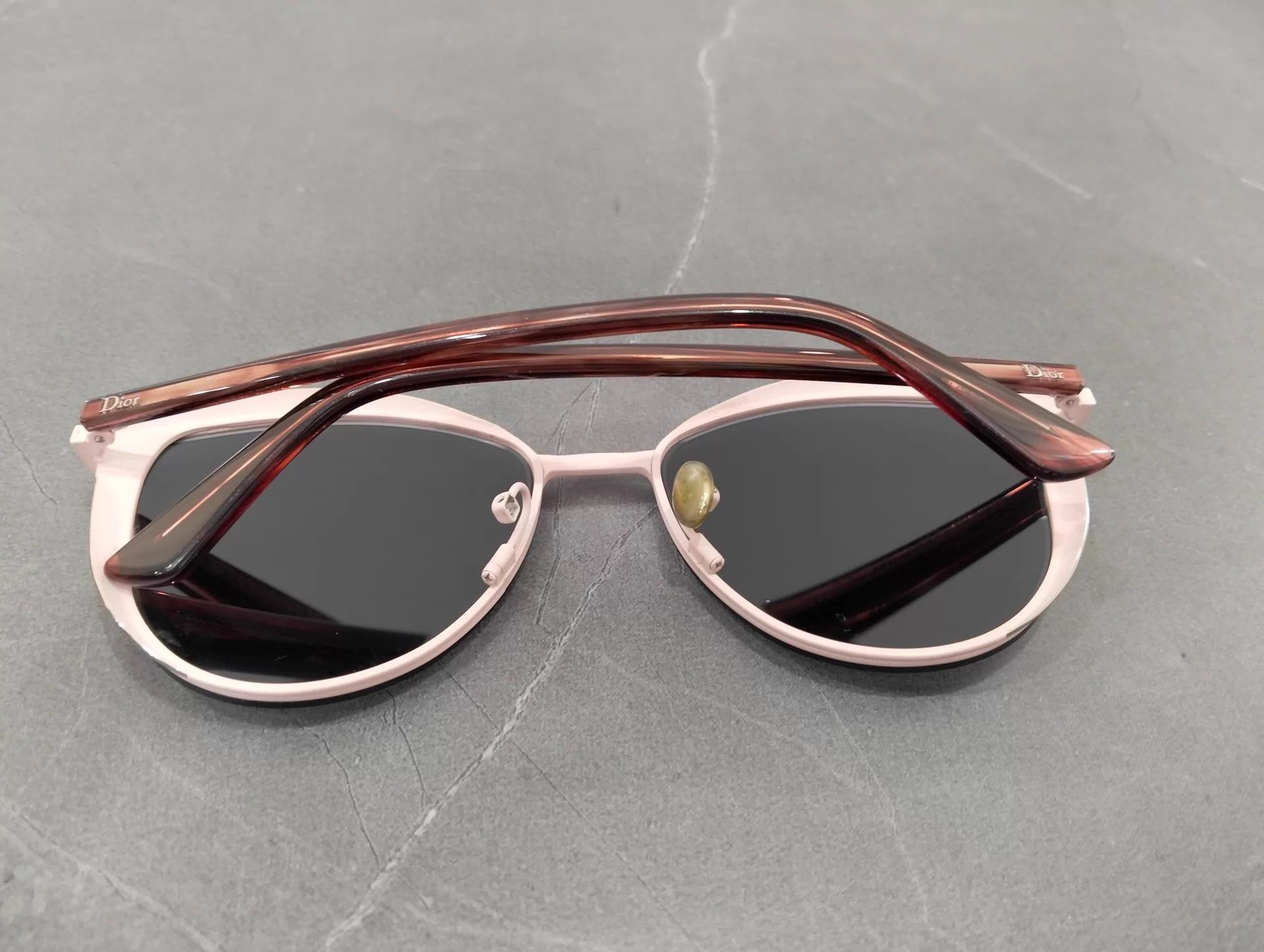Dior DIOR 95 New Sunglasses (1 Missing Nose Pad) Size ONE SIZE - 3 Thumbnail