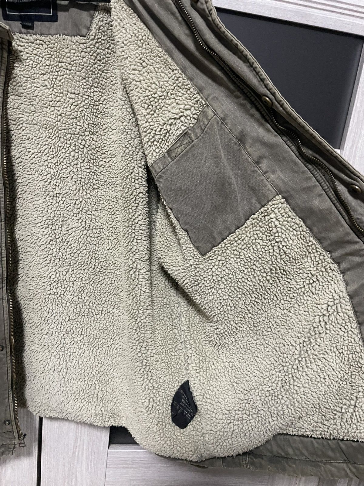 Alpha Industries × Vintage Vintage 90s Alpha Industries Sherpa Lined Field Jacket USA Size US XL / EU 56 / 4 - 17 Thumbnail