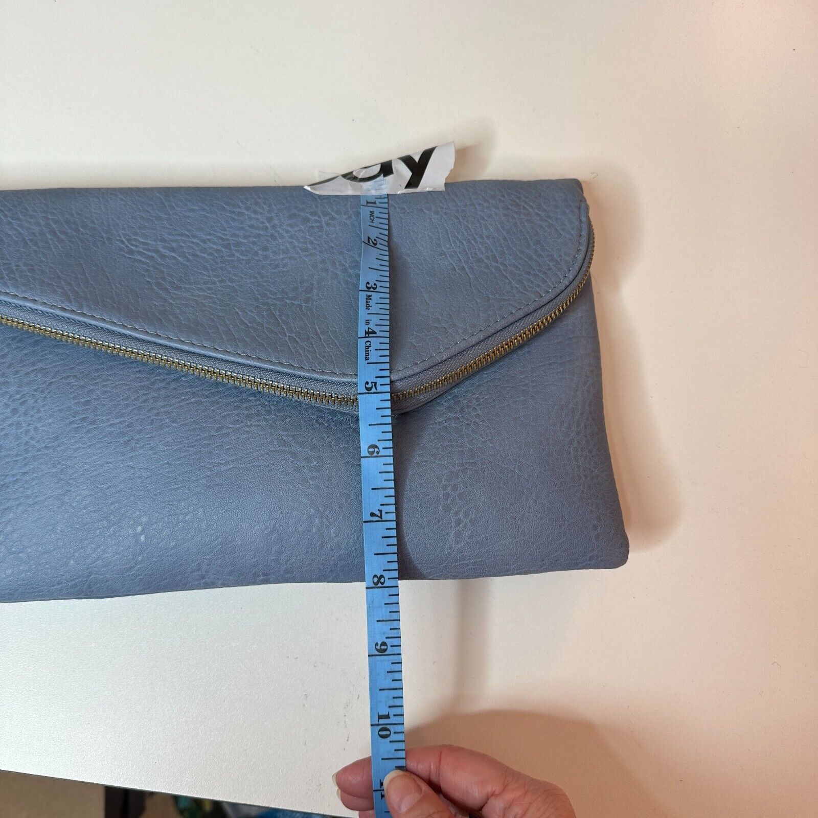 Other Urban Expressions Stella Blue Pebble Stripe Interior Clutch Size ONE SIZE - 10 Thumbnail