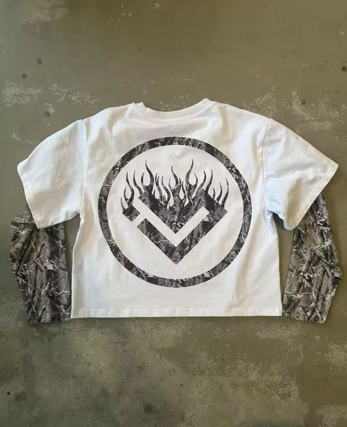 Other Street Fashion Camouflage Splicing shirt Size US S / EU 44-46 / 1 - 2 Thumbnail