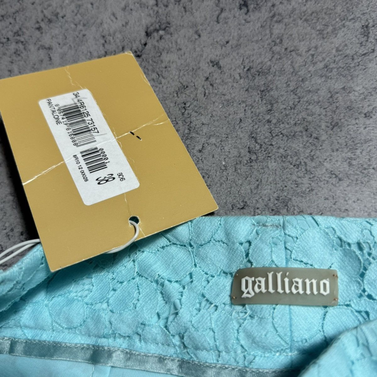 John Galliano NEW Galliano 00s Hose Flared Pants Size 24" / US 00 / IT 34 - 8 Thumbnail