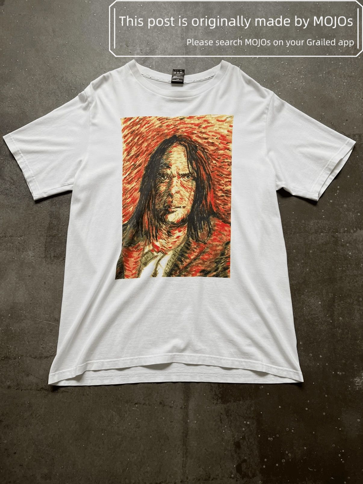 Number (N)ine × Supreme Supreme Number Nine Manson Tee White Size