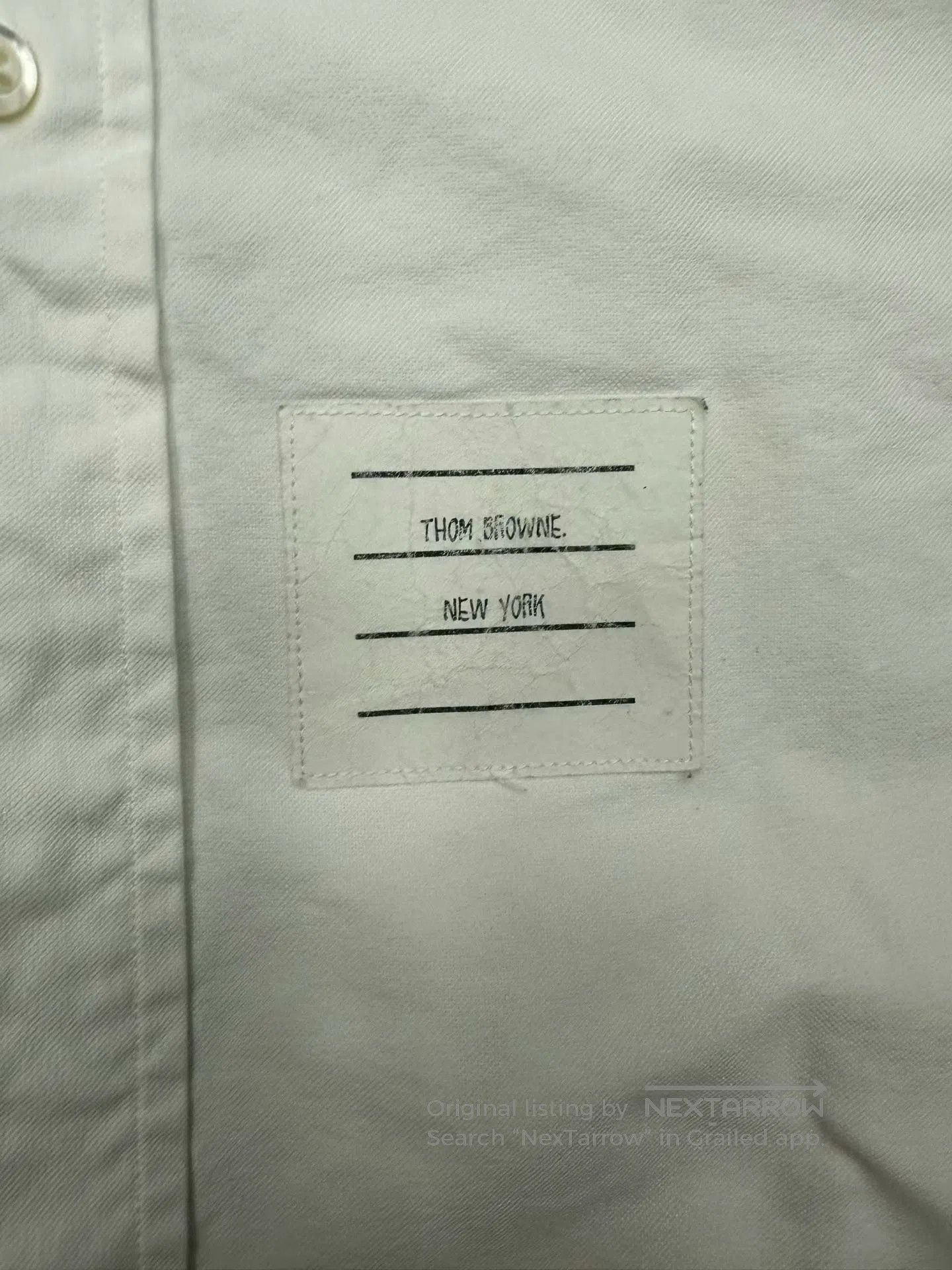 Thom Browne thom browne white button-up shirt size 2. Size US S / EU 44-46 / 1 - 2 Thumbnail