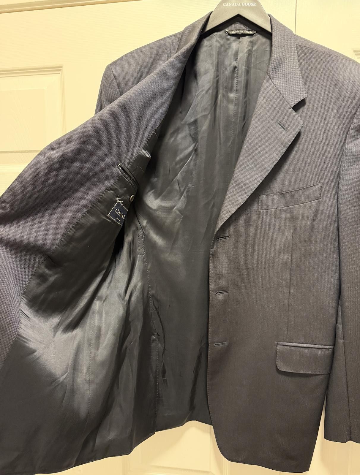 Canali Canali Italian Suit Jacket Luxury Find! Size 40R - 3 Thumbnail