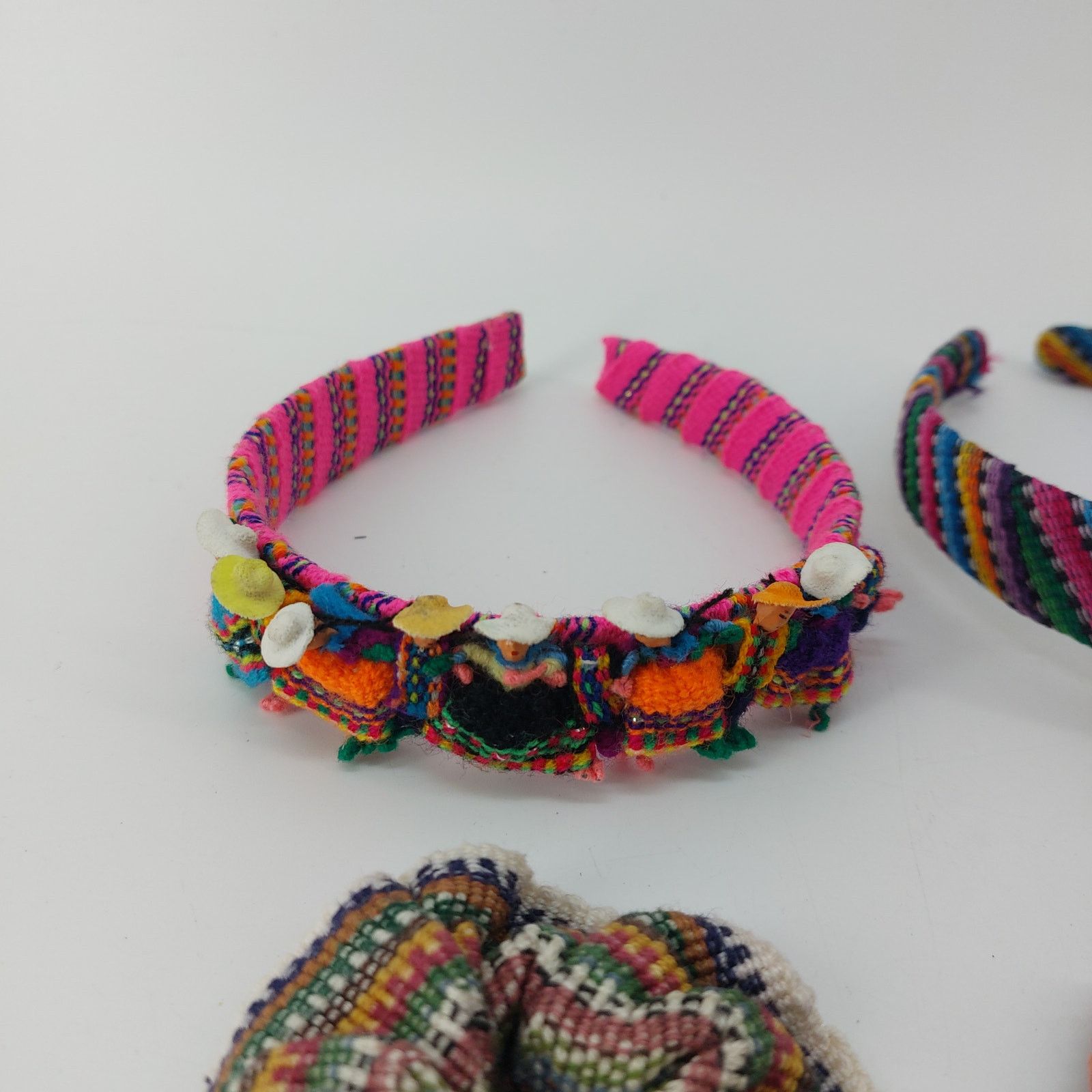 Other Guatemala Head Bands Hair Clips Accessories Handmade Dolls Size ONE SIZE - 4 Thumbnail