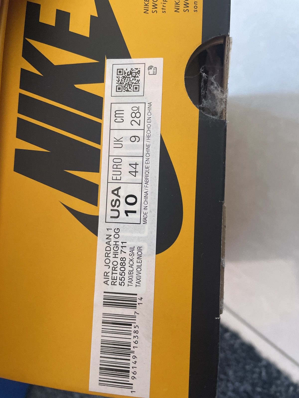Jordan Brand × Nike AIR JORDAN 1 TAXI Size US 10 / EU 43 - 5 Thumbnail