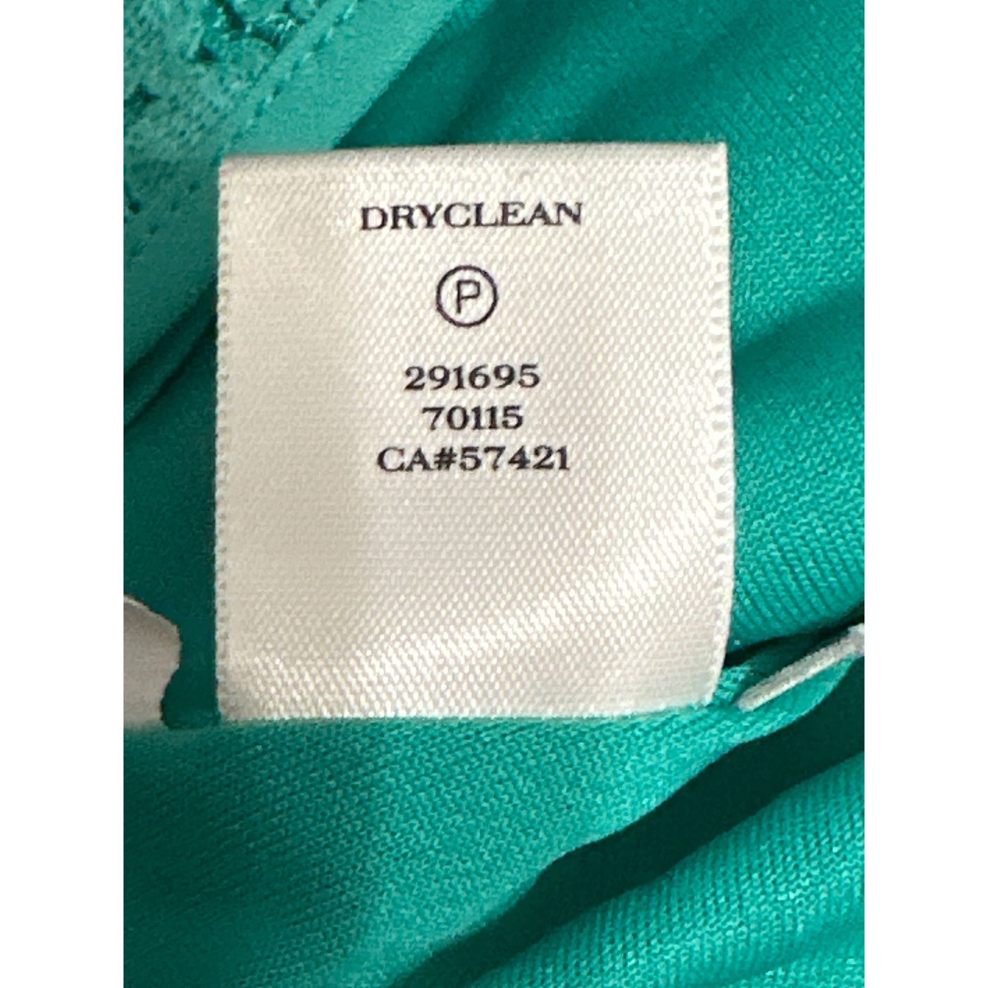 Ann Taylor Ann Taylor Size 4 Turquoise Lace Peplum Blouse Chic Romantic Size S / US 4 / IT 40 - 11 Thumbnail