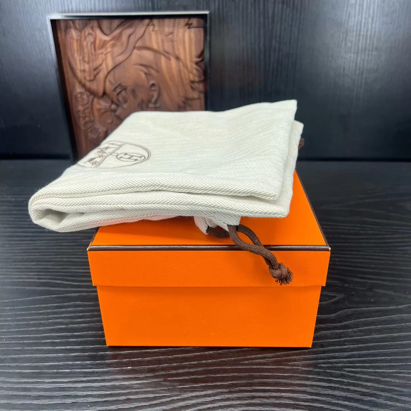 Hermes Hermès Oasis H Brown Slippers 37 Worn 1x Size US 6.5 / IT 36.5 - 9 Thumbnail