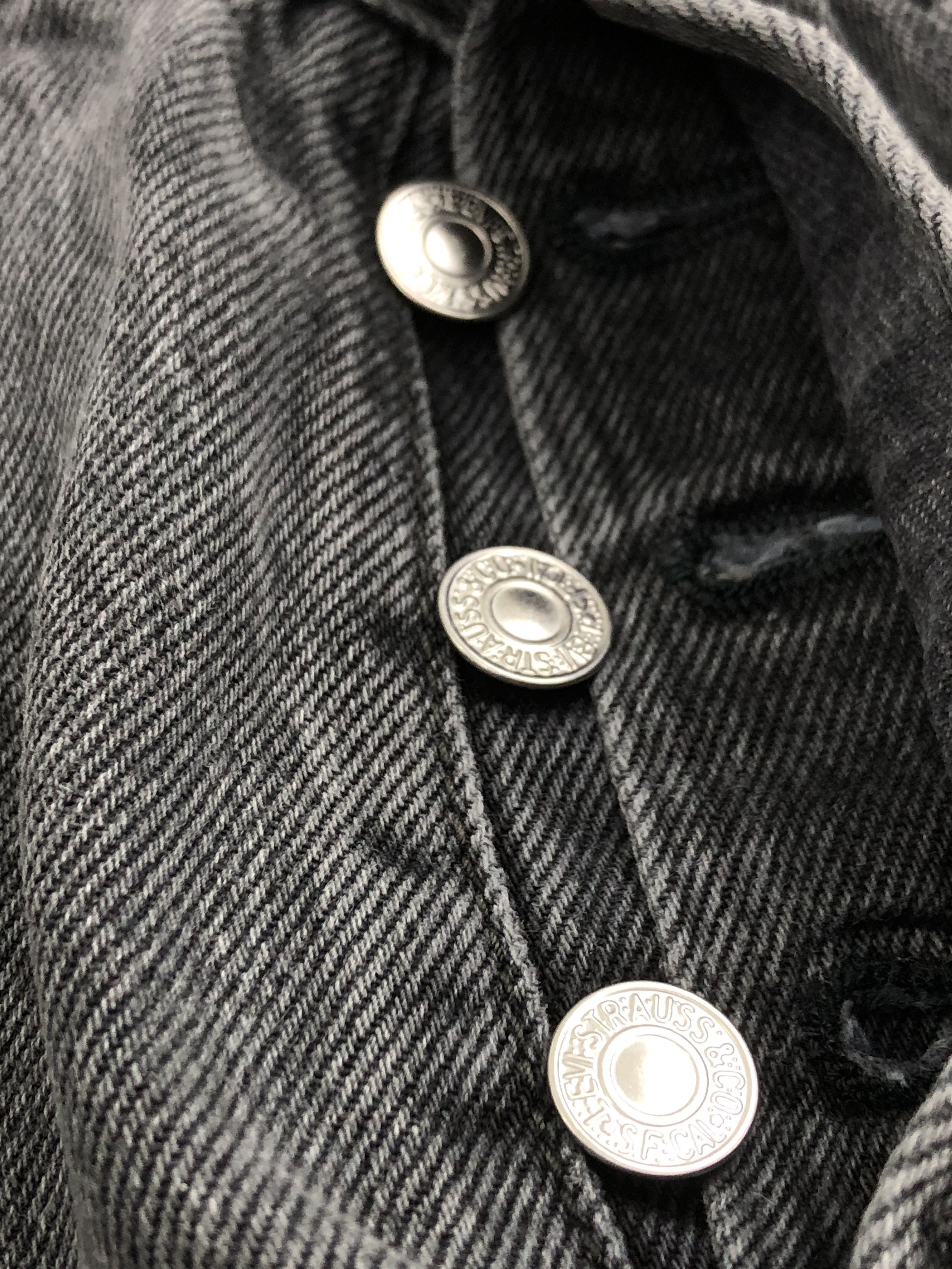 Levi's × Vintage Vintage Levis 501 Faded Black Denim Jeans Size US 28 / EU 44 - 13 Thumbnail