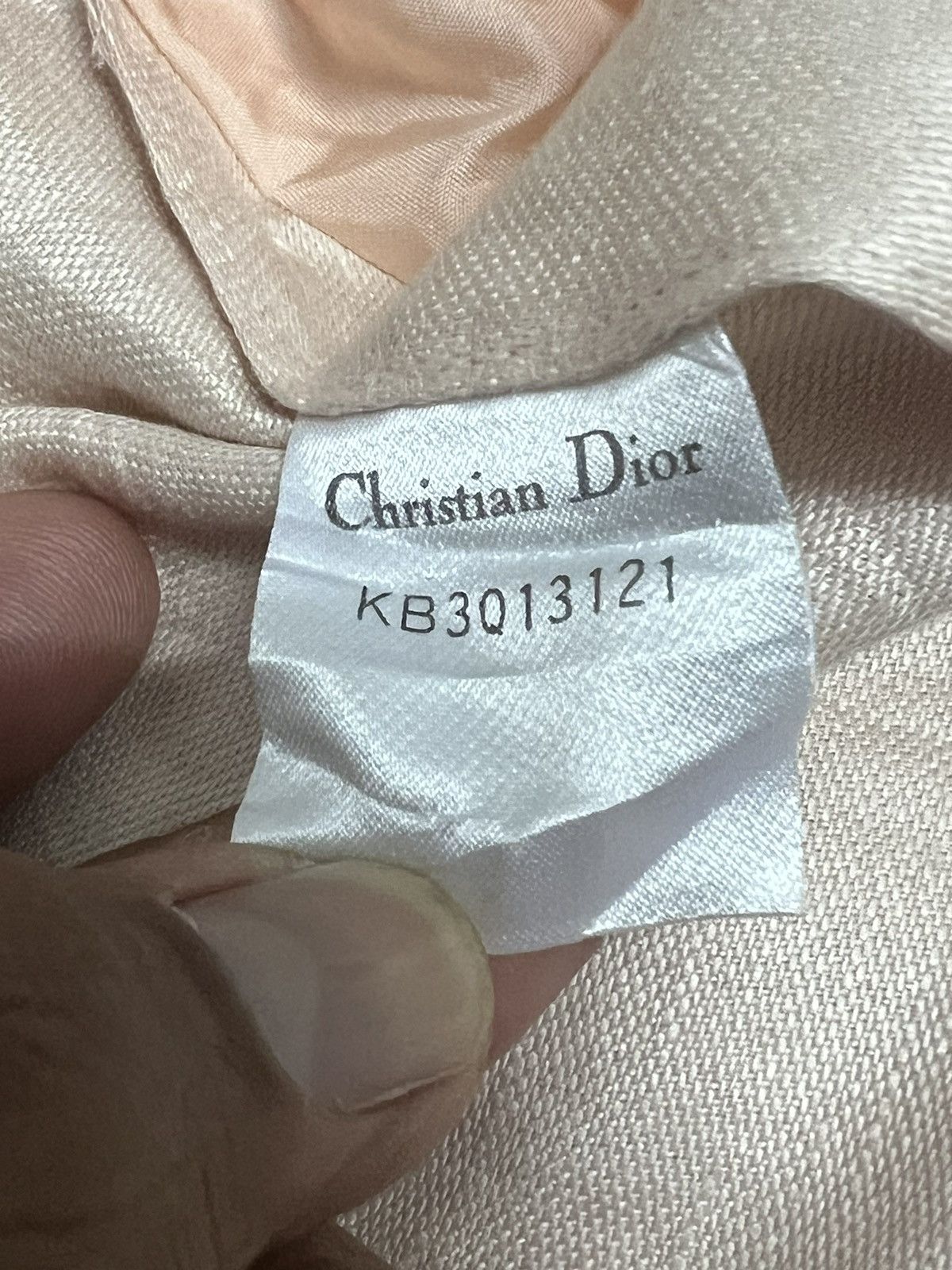 Christian Dior Monsieur × Vintage CHRISTIAN DIOR SOFT PINk jacket one button 1button Size M / US 6-8 / IT 42-44 - 7 Thumbnail