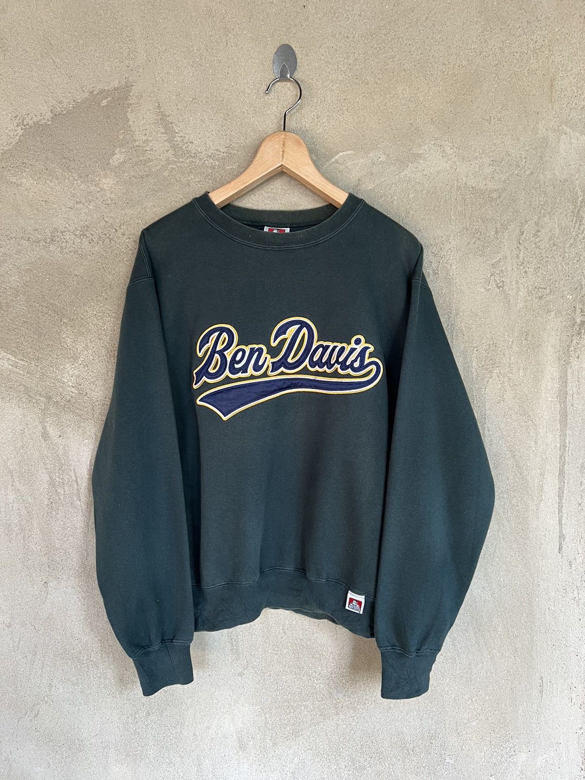 Ben Davis Vintage Ben Davis Spell Out Sweatshirt Size US S / EU 44-46 / 1 - 2 Thumbnail