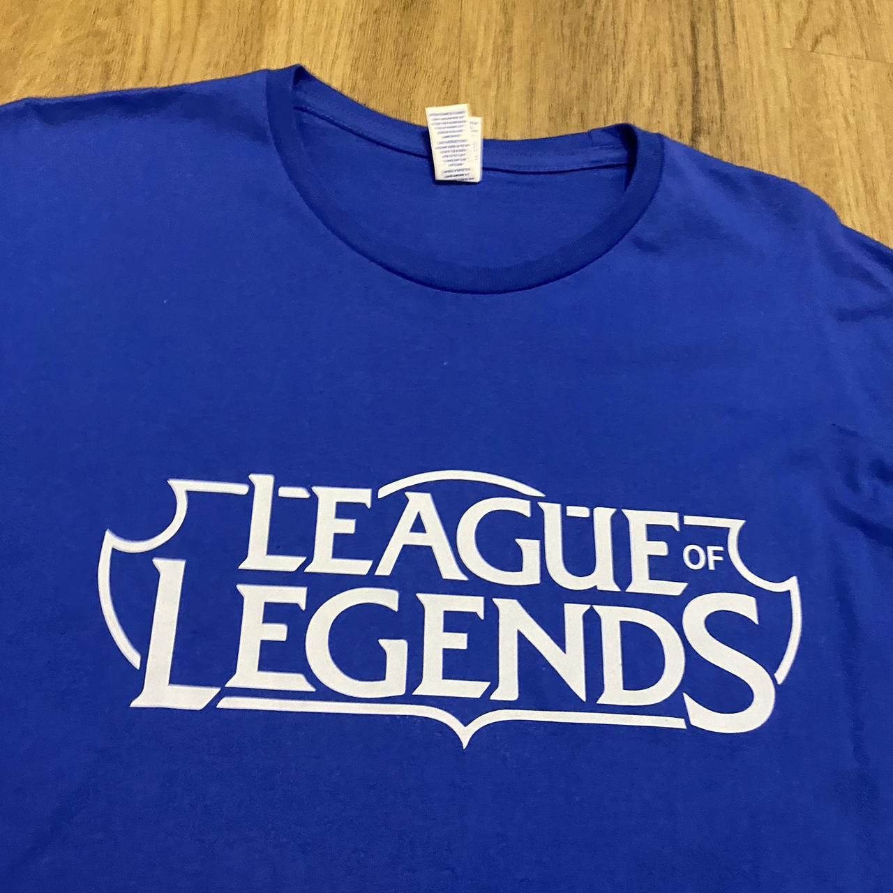 Other League of Legends graphic T-shirt in blue and white Size US S / EU 44-46 / 1 - 3 Thumbnail