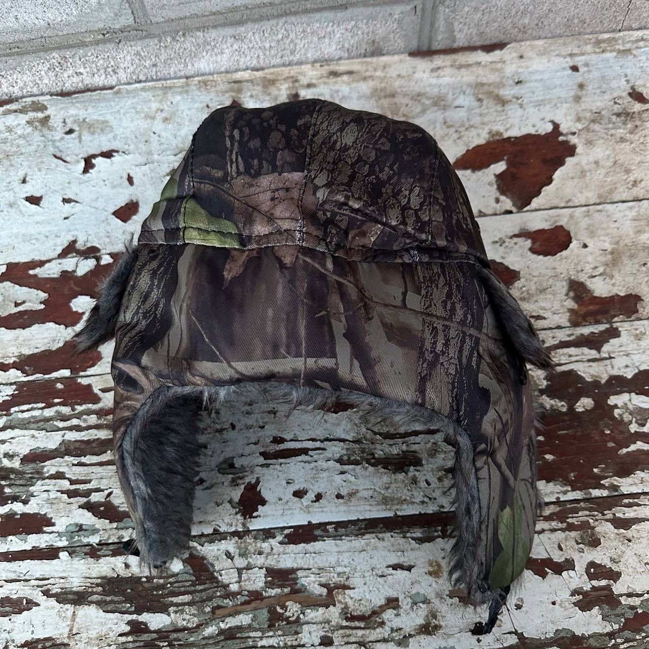 Realtree Vintage Real Tree Ushanka Hat Cap Y2K Grunge 00s USA Size ONE SIZE - 5 Thumbnail