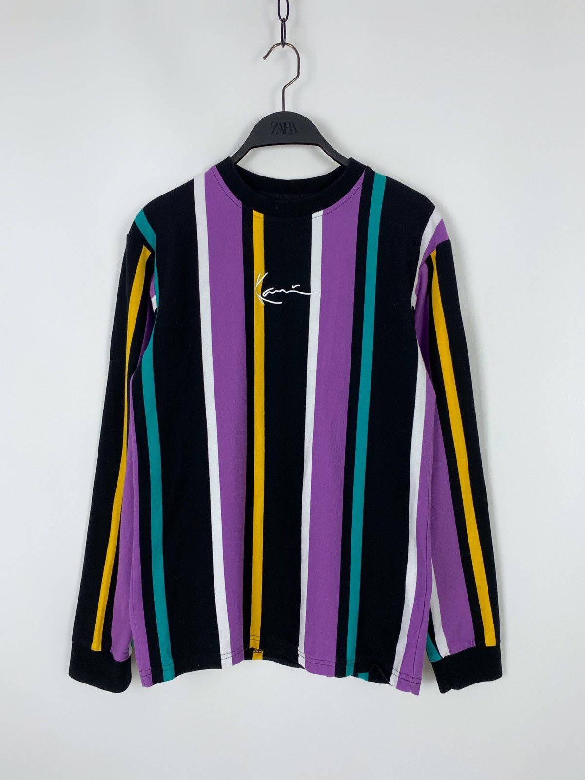 Karl Kani Y2K Kani Signature Striped L/S T-Shirt Size US XS / EU 42 / 0 - 2 Thumbnail