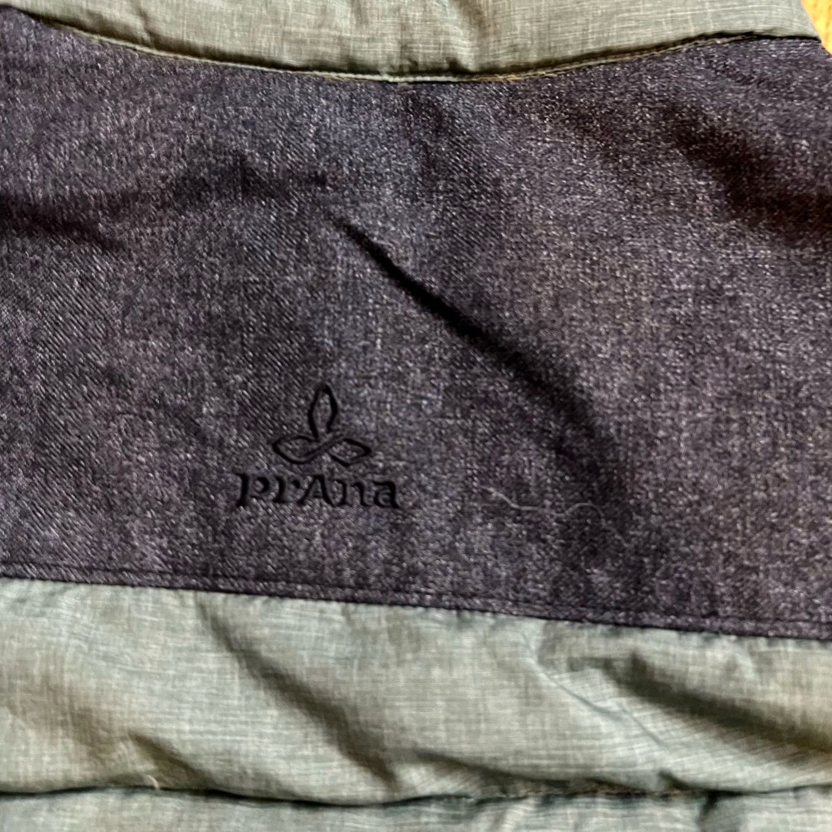 Prana PRANA Down Vest Mens Medium Green Feather Insulated Warm Zip Jacket Vest Quilted Mens Green M Polyester Zip Jacket Size US M / EU 48-50 / 2 - 5 Thumbnail